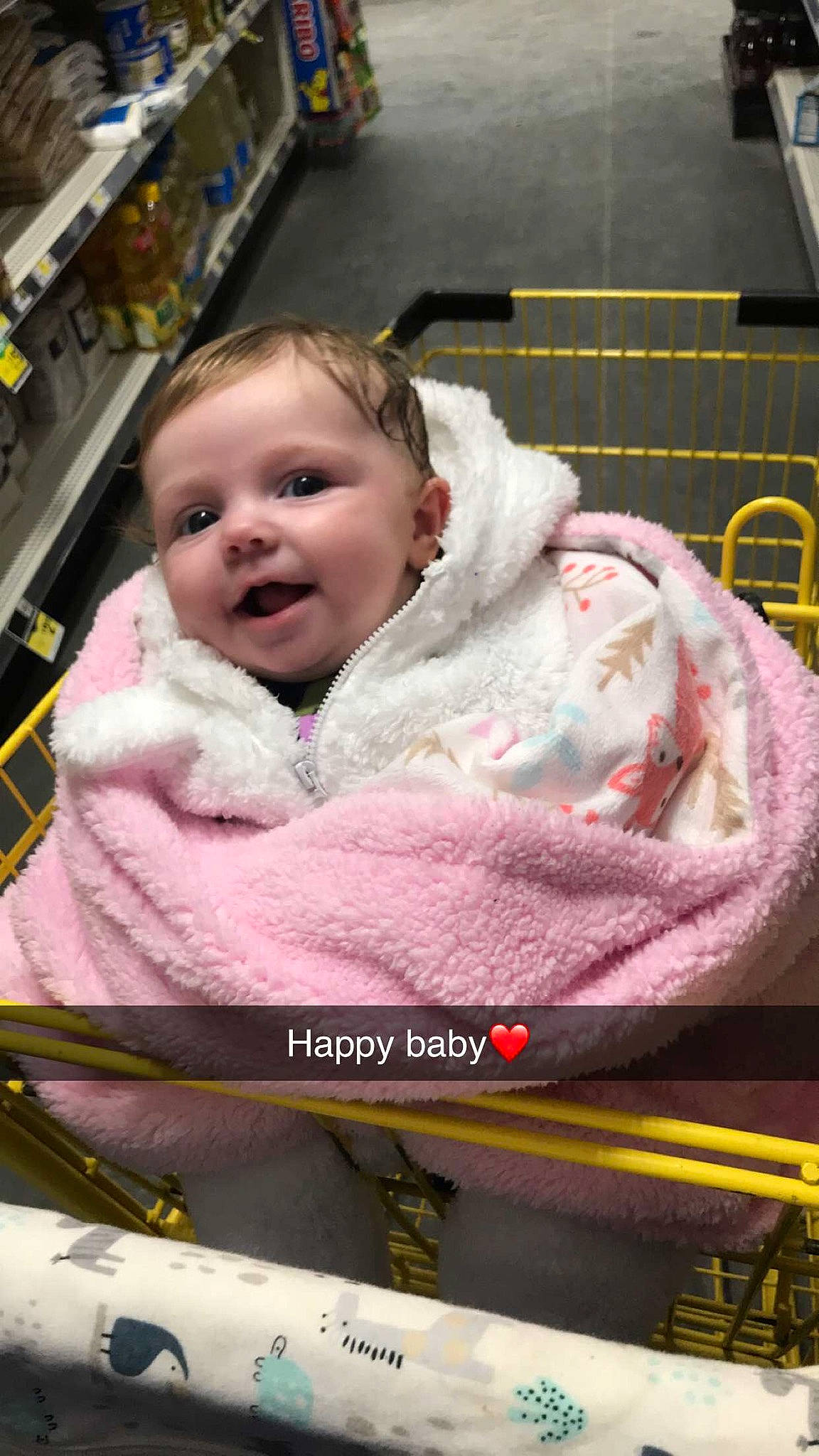 Georgia joined the competition — help win amazing prizes! baby, baby_carriage, baby_products, baby_safety, baby_toddler_clothing, cheek, child, comfort, fun, fur, leisure, magenta, motor_vehicle, person, pink, service, sitting, skin, toddler