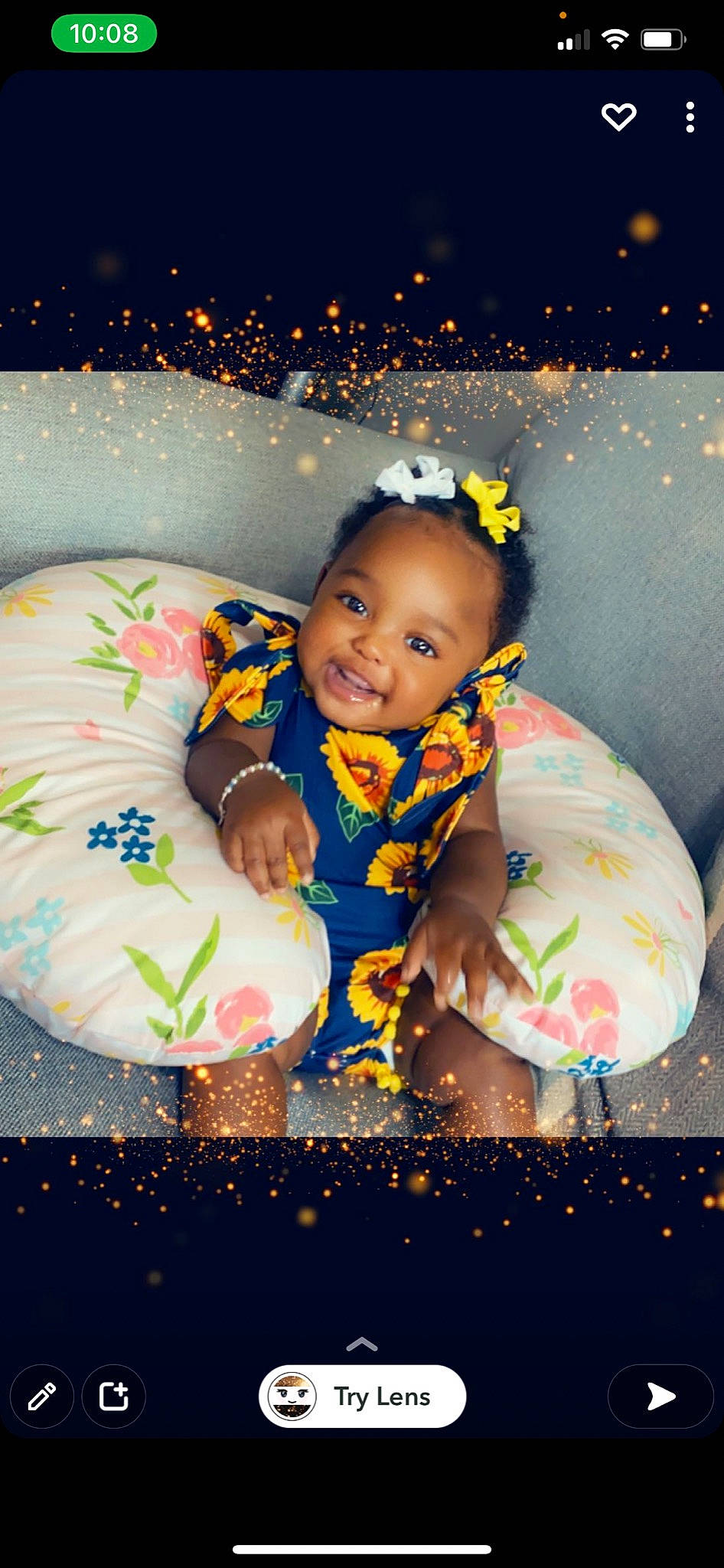 Kamari is registered to the contest to win money with this photo: baby, baby_toddler_clothing, beauty, cheek, child, event, eye, facial_expression, flash_photography, fun, happy, head, human, joy, light, lighting, people_in_nature, person, product, skin