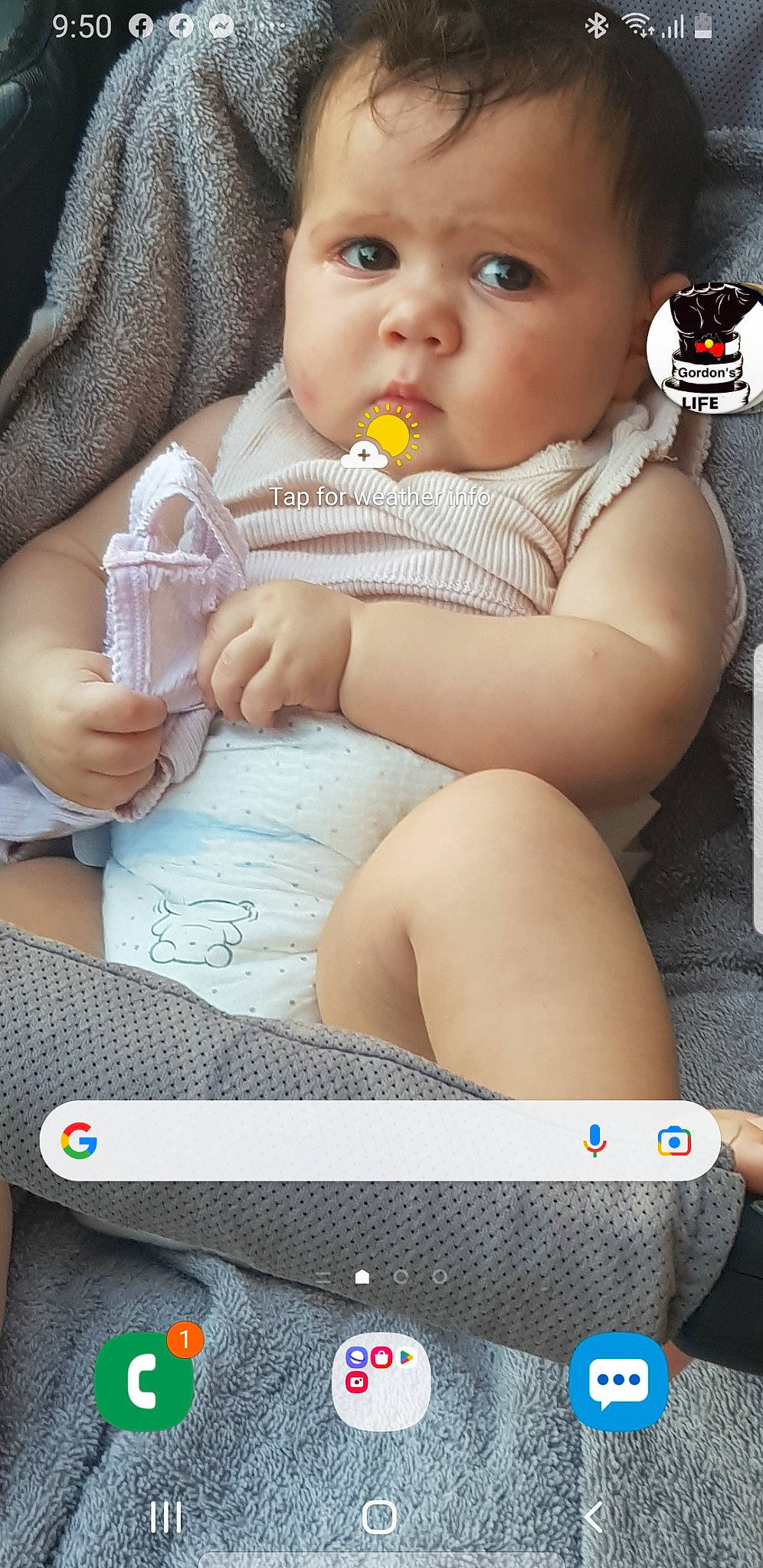 Sianna-marie joined the competition — help win amazing prizes! arm, baby, baby_products, baby_toddler_clothing, cheek, child, coffee_cup, comfort, eyelash, finger, happy, jewellery, nail, person, product, sitting, skin, thigh, thumb, toddler