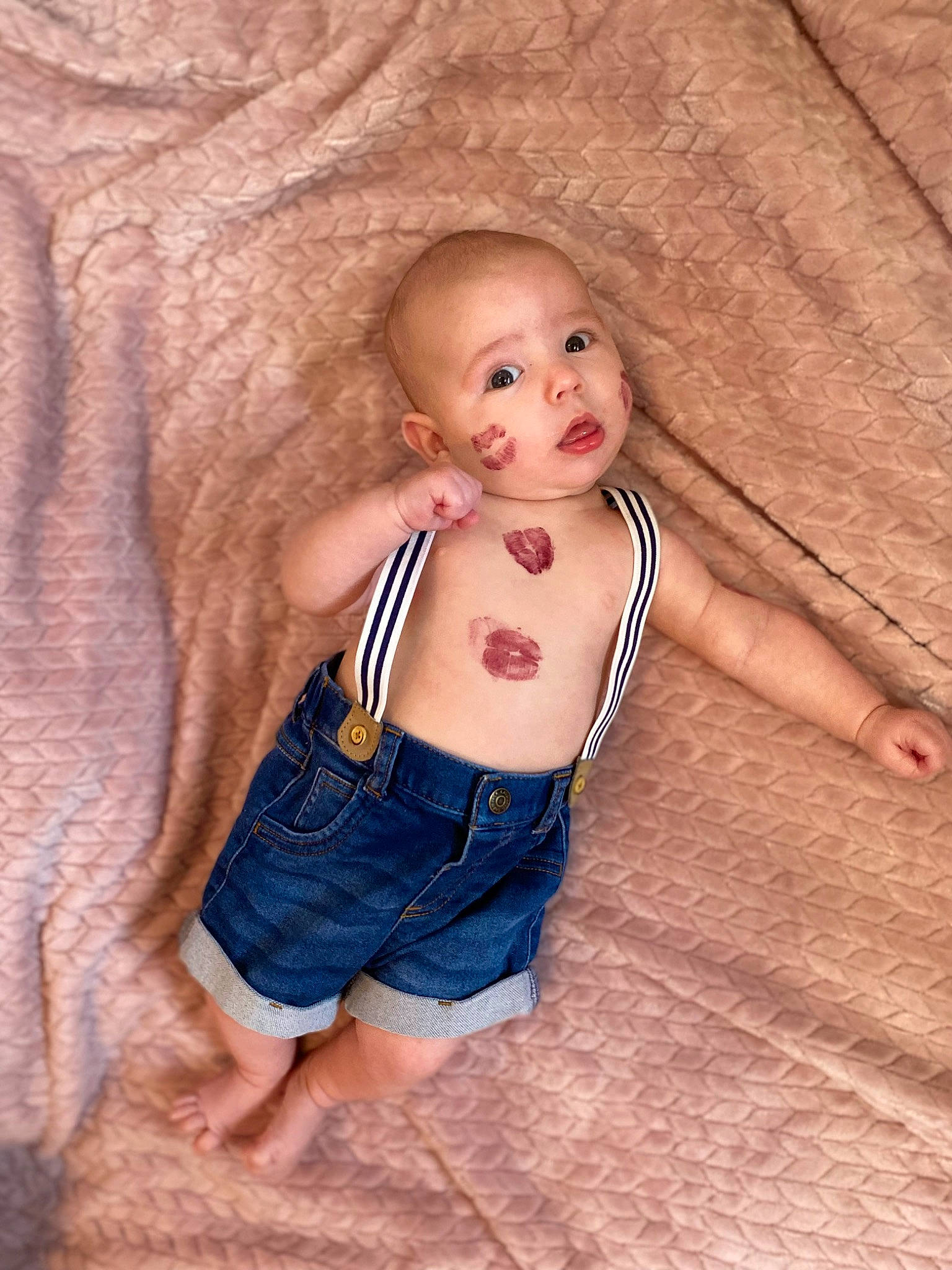 Brenden joined the competition — help win amazing prizes! abdomen, baby, baby_toddler_clothing, cheek, chest, doll, eye, eyelash, fawn, hand, human_body, iris, leg, neck, person, skin, sleeve, textile, trunk, waist