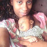 Aaliyah is registered to the contest to win money with this photo: