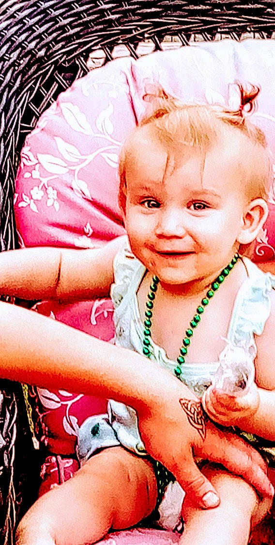 Kaleya joined the competition — help win amazing prizes! baby, baby_toddler_clothing, cheek, chin, eye, face, facial_expression, flash_photography, gesture, hand, happy, head, iris, joy, lip, mouth, organ, person, pink, skin