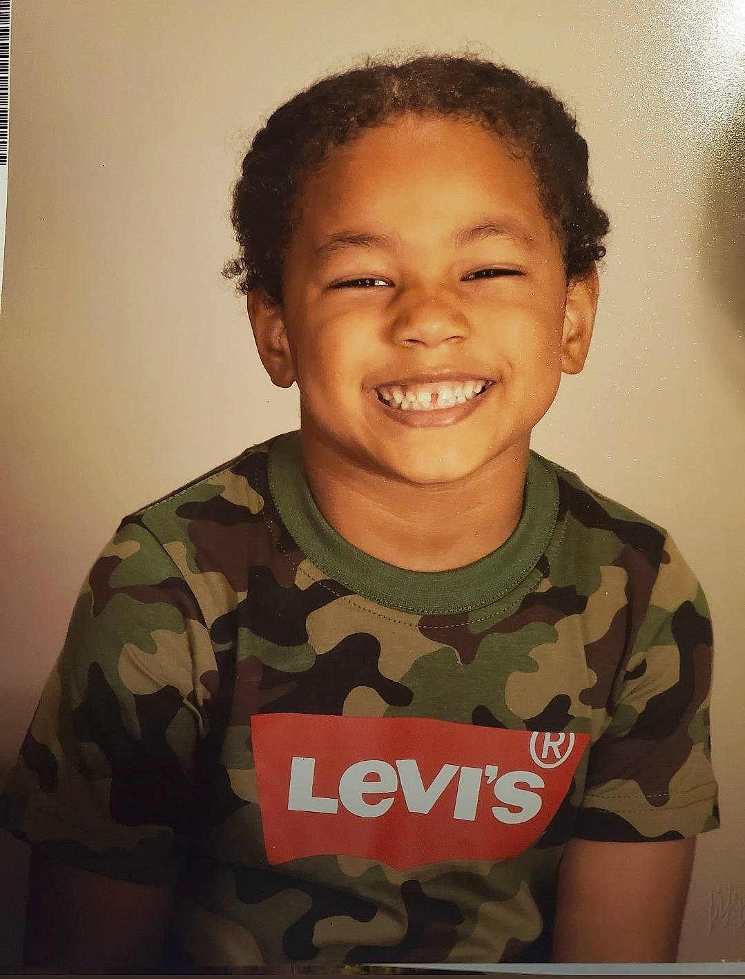 Ayden joined the competition — help win amazing prizes! cheek, chin, eye, eyebrow, face, flash_photography, forehead, gesture, hair, happy, iris, joy, military_camouflage, mouth, neck, nose, organ, person, skin, sleeve