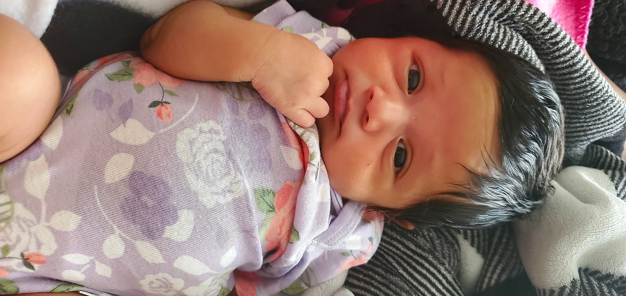 Ava joined the competition — help win amazing prizes! baby, baby_toddler_clothing, beauty, cheek, chin, comfort, eyelash, grass, happy, hat, headgear, human_body, iris, lip, mouth, nose, person, skin, sleeve, textile