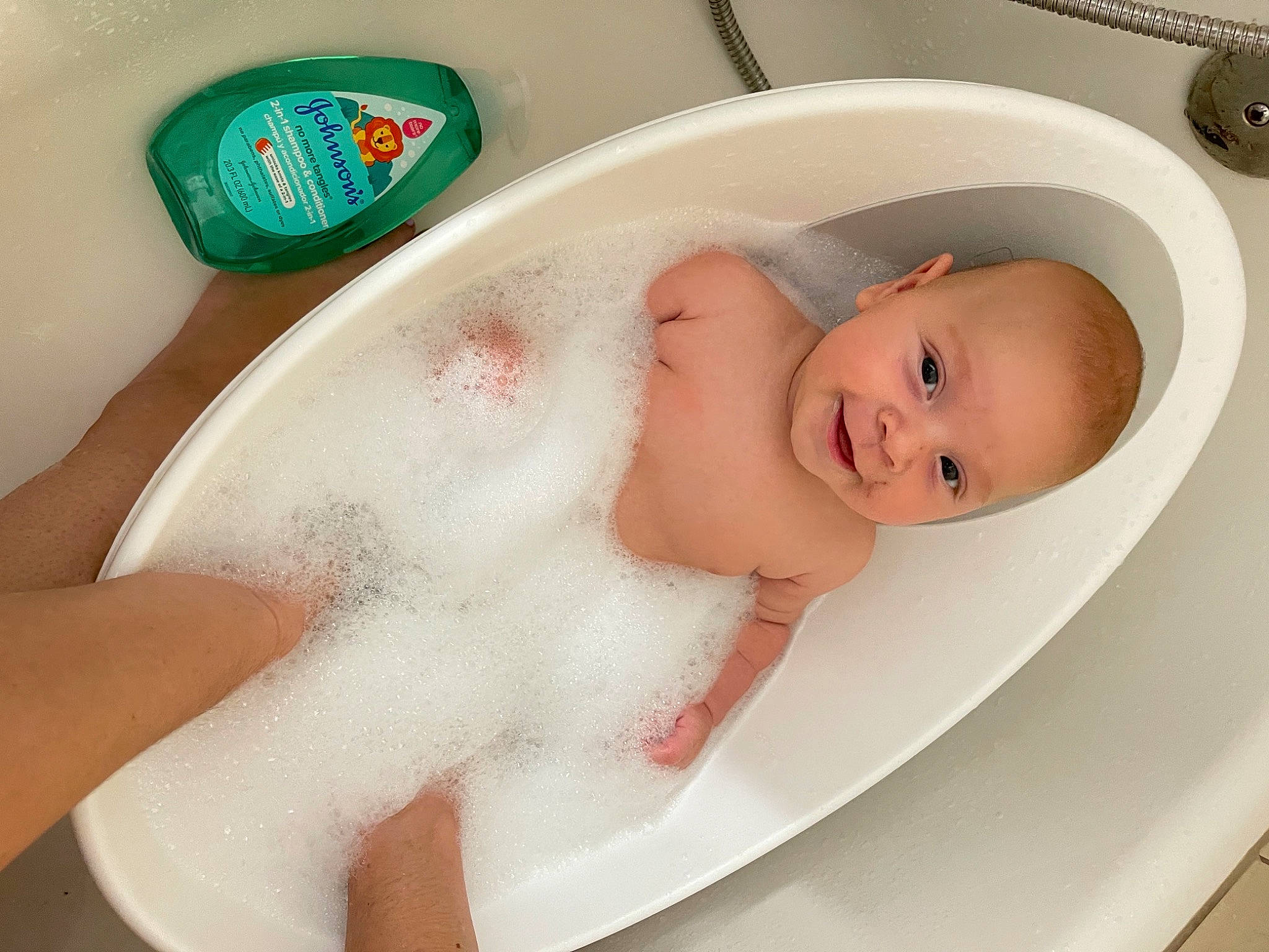 Cade joined the competition — help win amazing prizes! baby, baby_bathing, baby_products, baby_safety, bathing, bathroom, bathtub, chest, child, comfort, fluid, foam, infant_bed, linens, person, plumbing, plumbing_fixture, product, skin, stomach