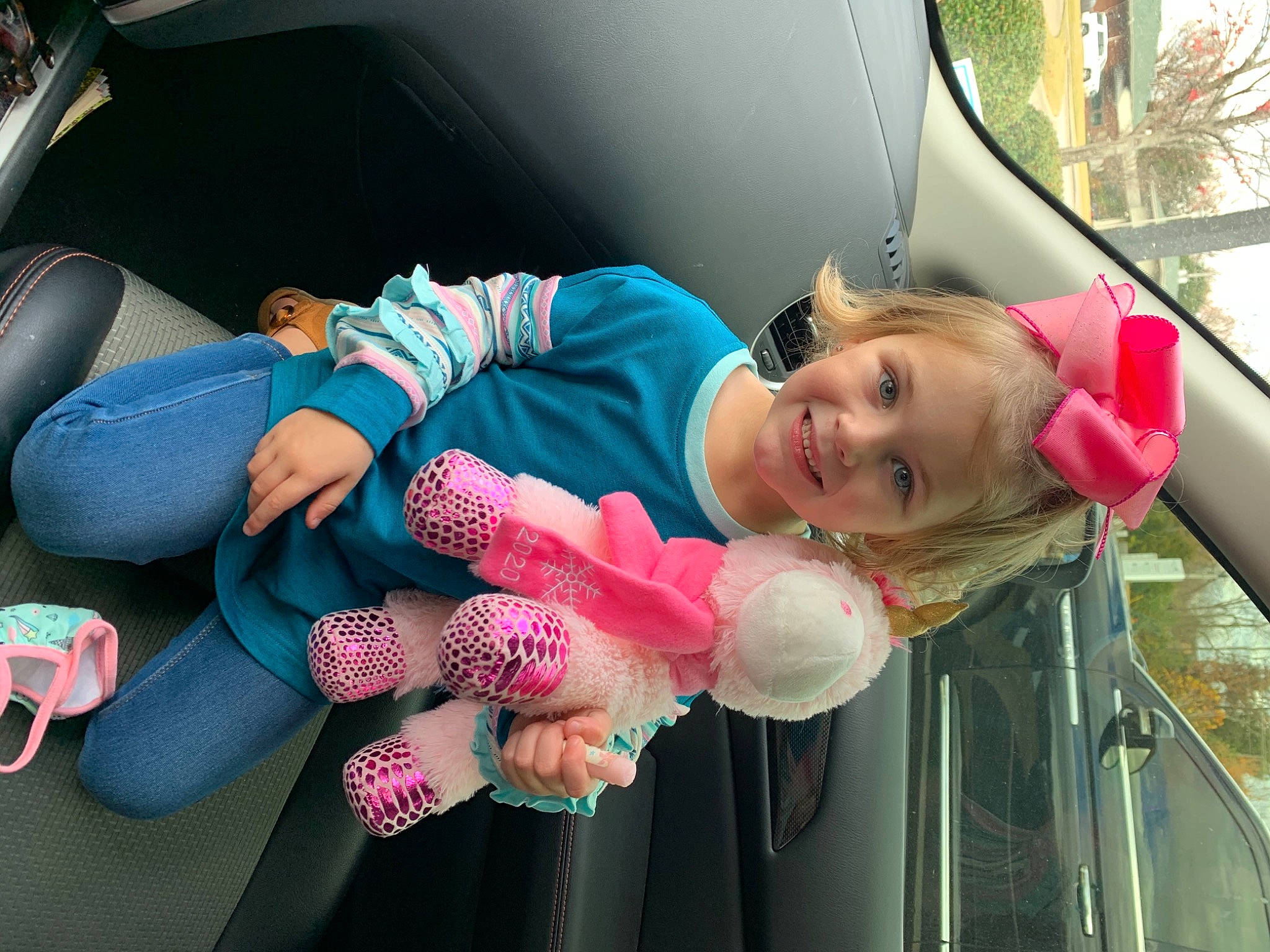 Kinlee joined the competition — help win amazing prizes! baby, child, costume, fun, joy, person, pink, toddler, vacation