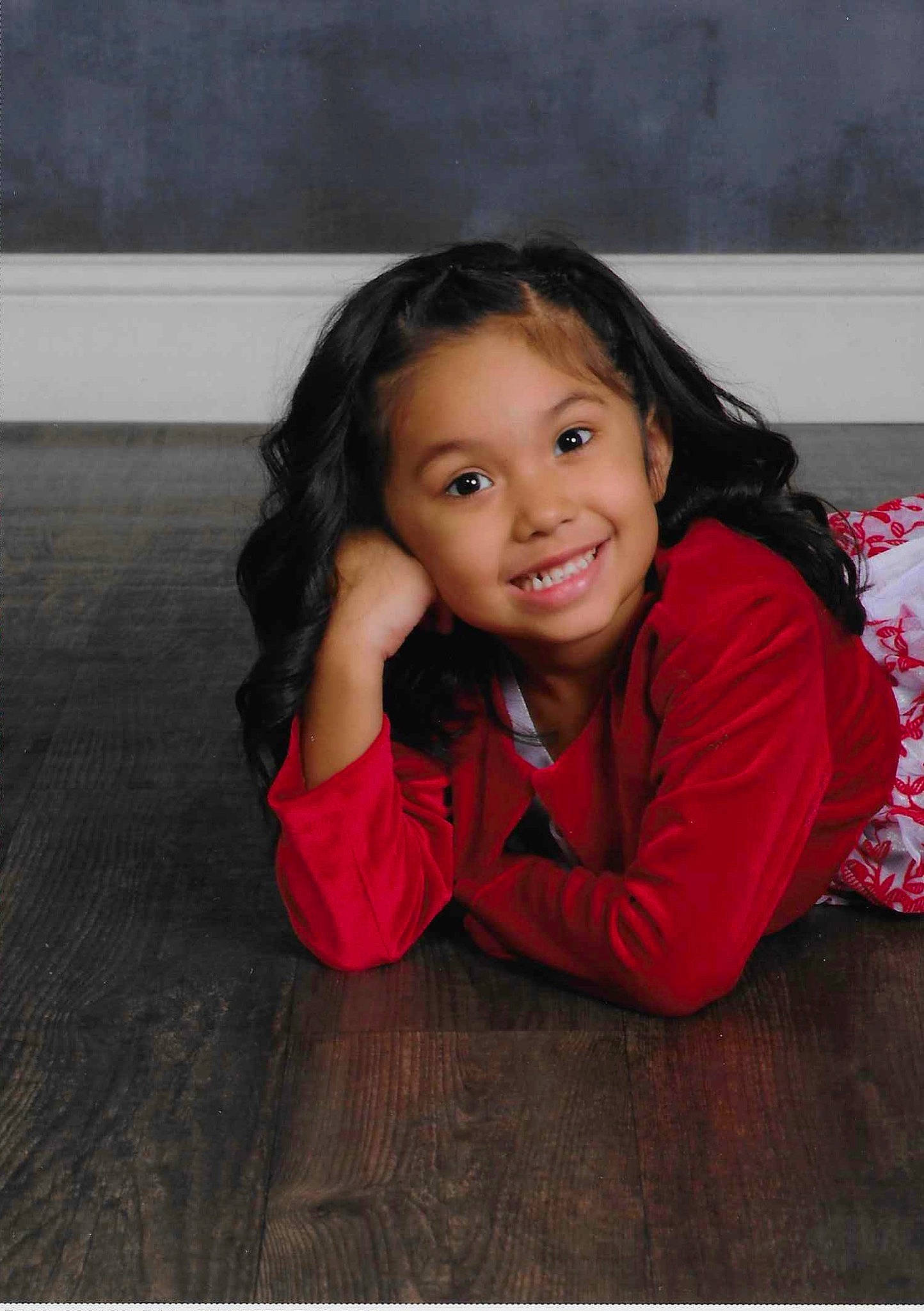 Alanie joined the competition — help win amazing prizes! beauty, black_hair, brown_hair, cheek, child, child_model, fun, girl, hairstyle, happiness, joy, person, sitting, skin, smile, toddler