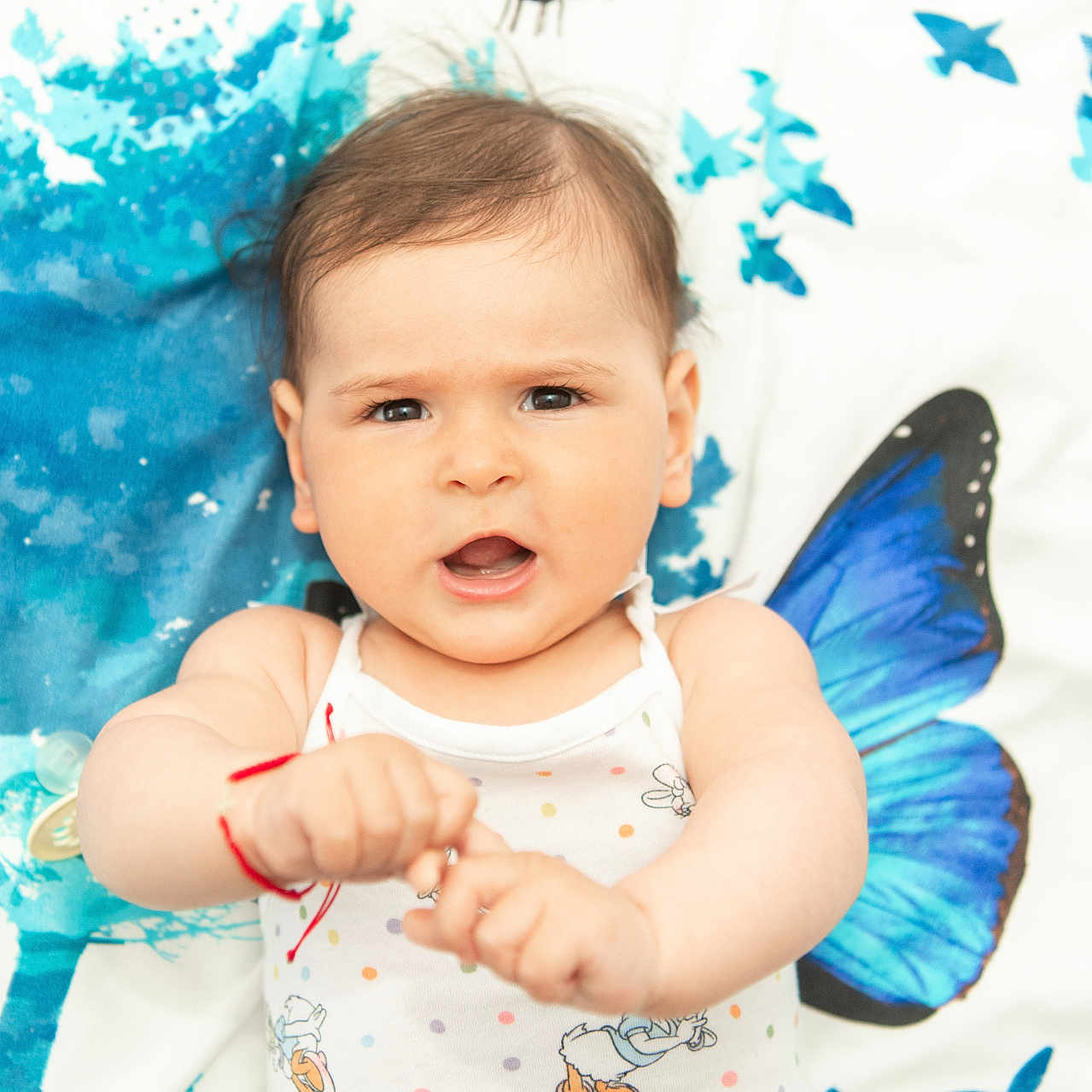 Olivia Maria joined the competition — help win amazing prizes! accessories, animal, baby, bird, bodypart, bracelet, butterfly, face, finger, hand, happy, head, insect, invertebrate, jewelry, newborn, person, photography, portrait, smile
