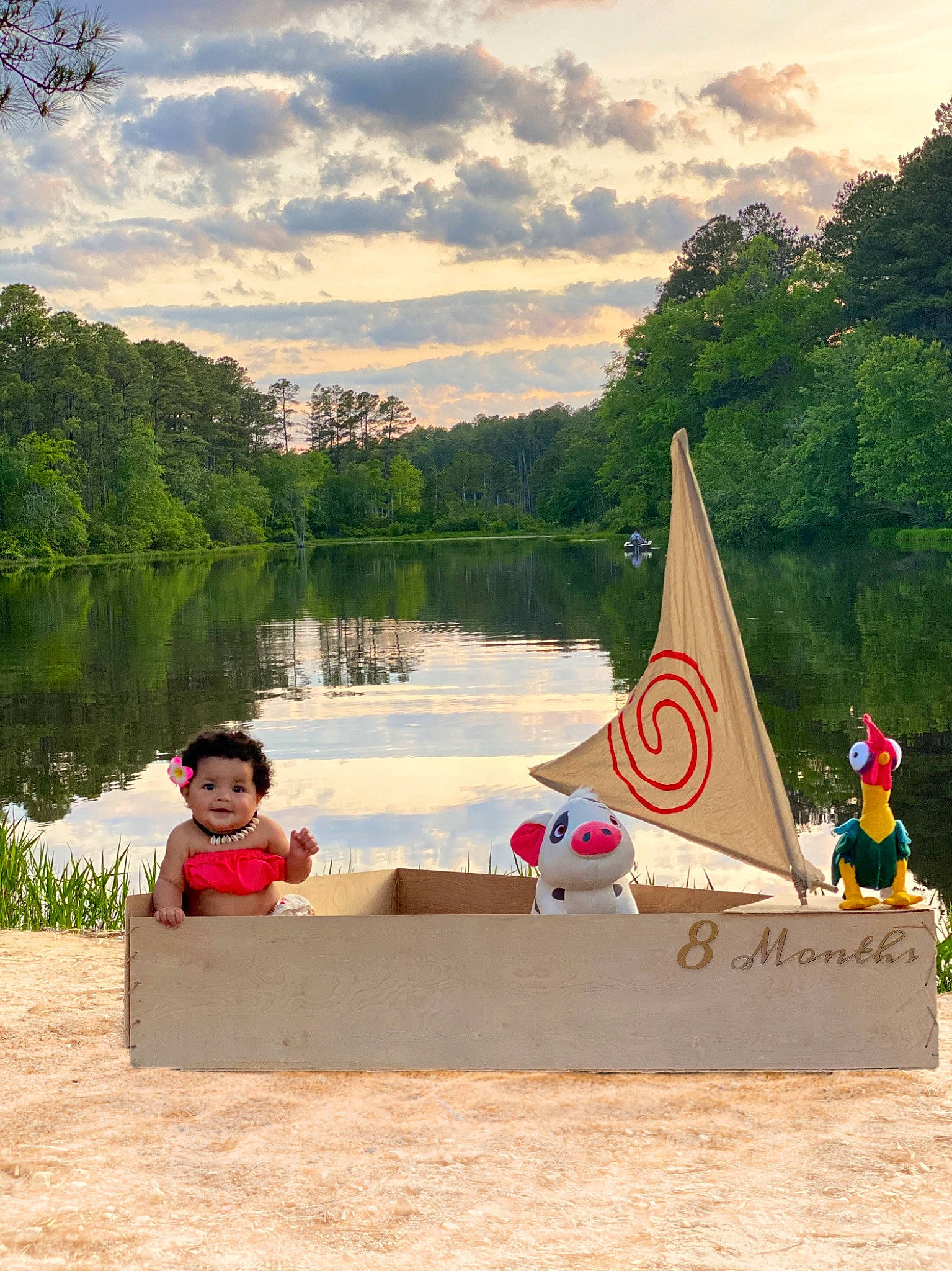 Nailah joined the competition — help win amazing prizes! bank, boat, boating, joy, lake, landscape, leisure, person, recreation, reservoir, river, sailboat, summer, tourism, travel, tree, vacation, vehicle, water, water_transportation