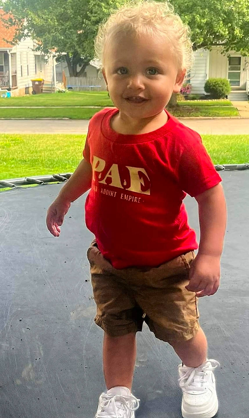 Rome joined the competition — help win amazing prizes! active_shorts, baby_toddler_clothing, bermuda_shorts, child, chin, eye, fun, grass, green, happy, head, joy, leg, leisure, nose, person, plant, shorts, sleeve, smile