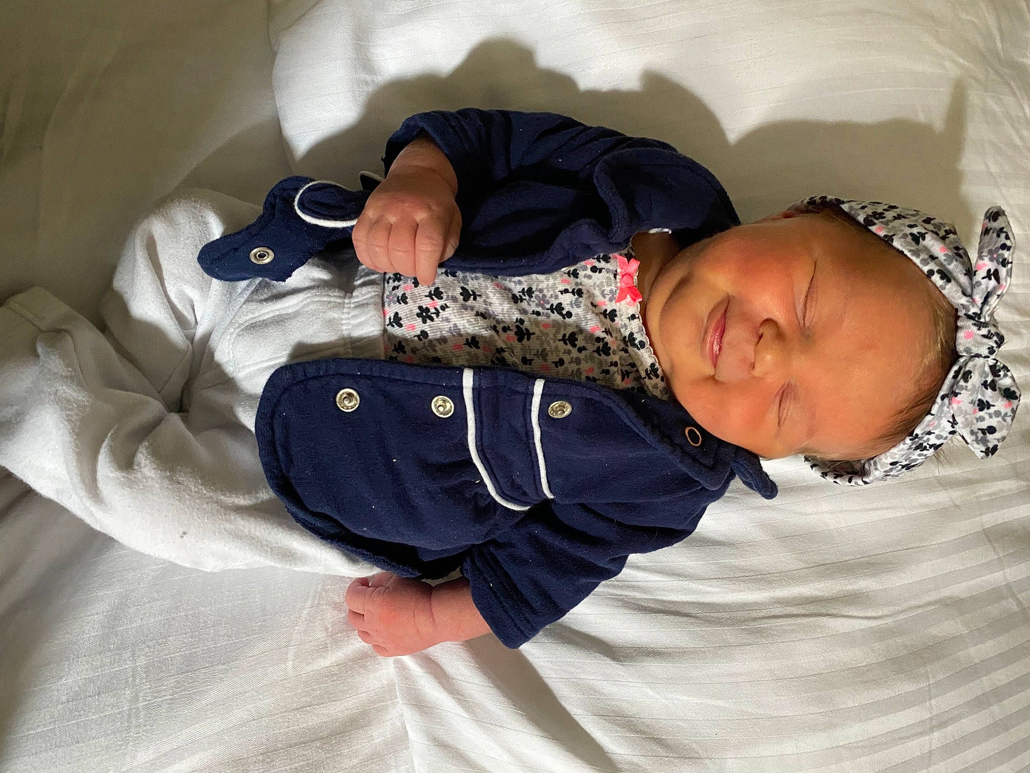 Karley joined the competition — help win amazing prizes! baby, baby_products, baby_sleeping, baby_toddler_clothing, bed, bedding, bedtime, child, comfort, elbow, human_body, knee, linens, nap, person, room, sleep, sleeve, textile, thigh