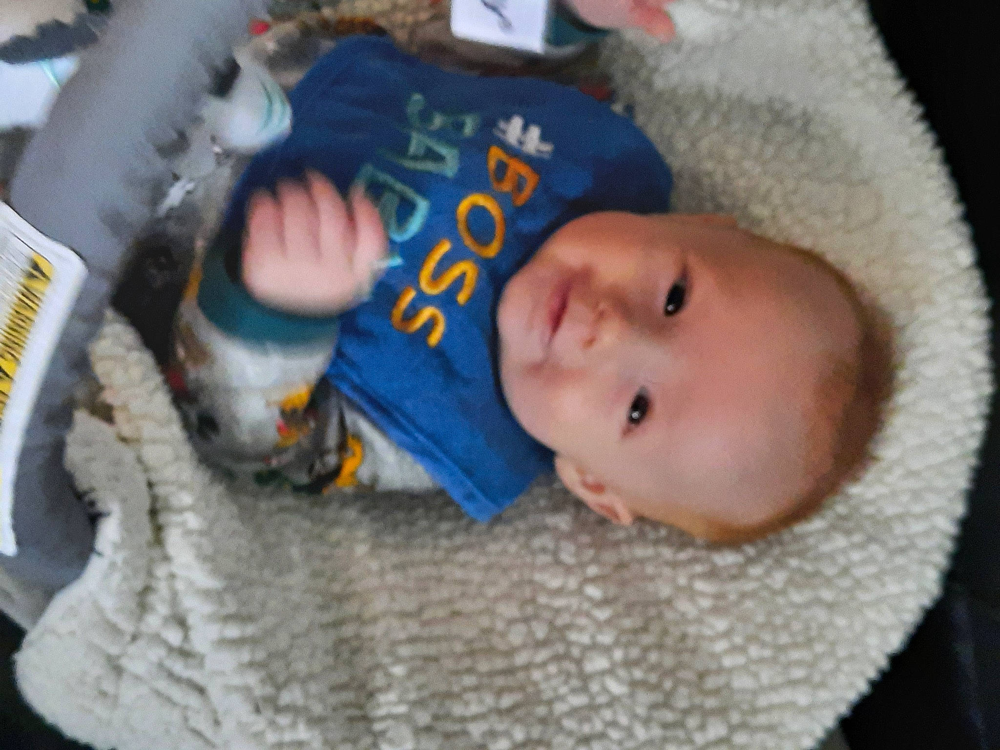 Kaisyn is registered to the contest to win money with this photo: baby, baby_products, baby_toddler_clothing, beanie, cheek, child, comfort, headgear, knit_cap, knitting, person, skin, sleeve, smile, toddler, winter, wool, woolen, woven_fabric