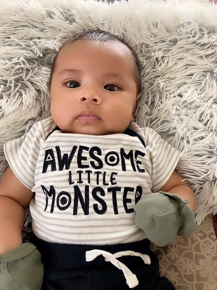 Mark joined the competition — help win amazing prizes! arm, baby, baby_toddler_clothing, cheek, eye, eyebrow, face, flash_photography, hairstyle, happy, iris, lip, neck, nose, outerwear, person, product, skin, sleeve, textile