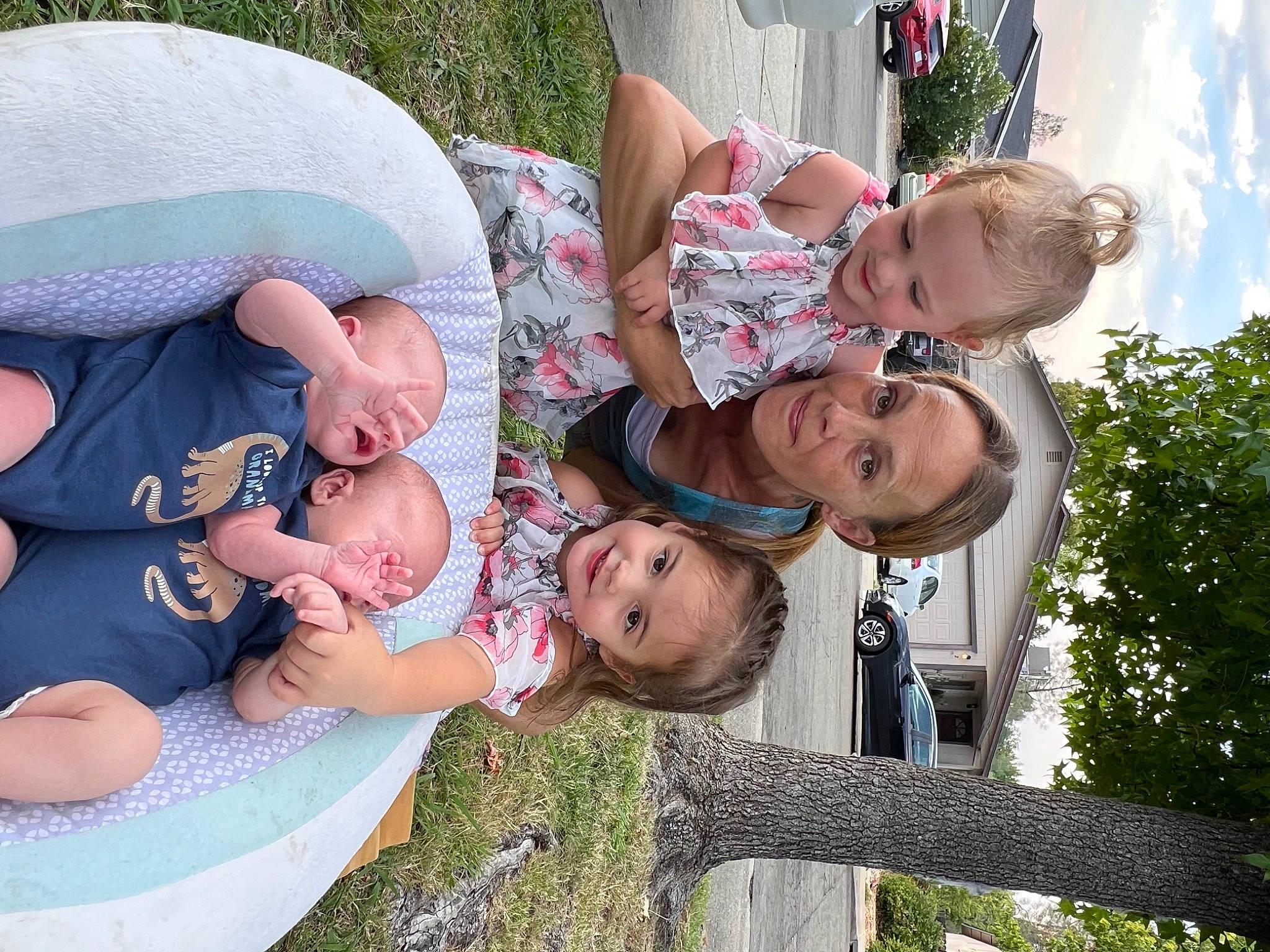 Addilyn joined the competition — help win amazing prizes! baby, baby_toddler_clothing, child, comfort, event, fun, grass, green, happy, joy, lap, leisure, people, people_in_nature, person, plant, sharing, sky, spring, toddler