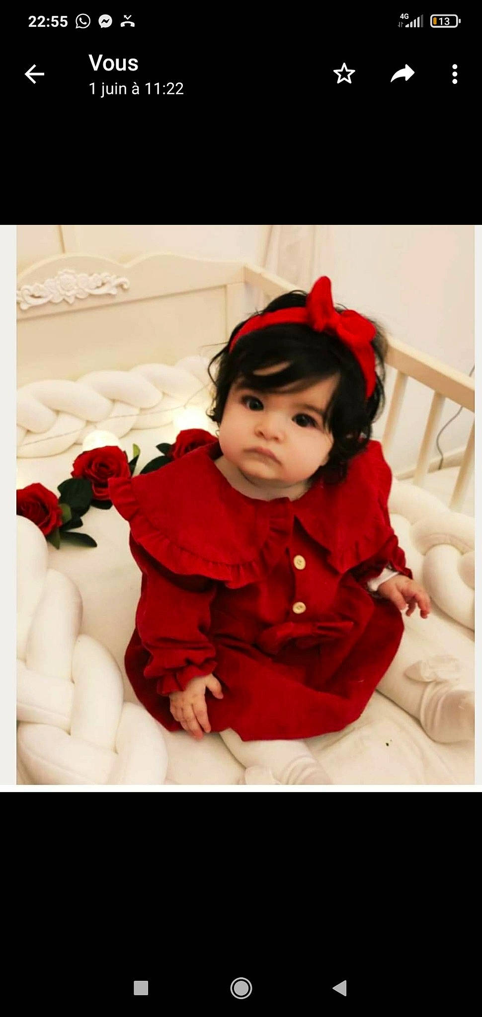 Julyana a rejoint le concours — aidez-le/la à gagner de superbes lots ! baby, baby_toddler_clothing, carmine, child, comfort, flash_photography, fur, happy, jacket, magenta, monochrome_photography, pattern, person, petal, room, rose, rose_family, sitting, sleeve, textile