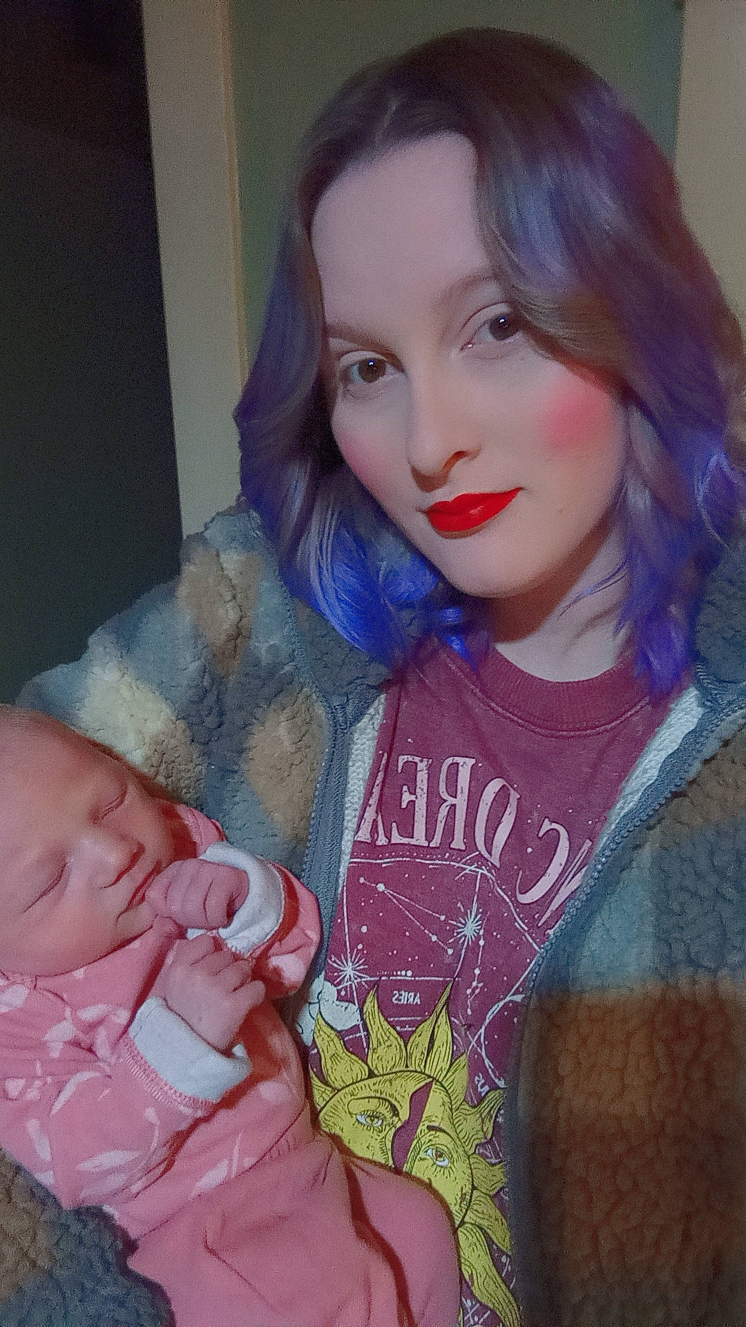 Adeline is registered to the contest to win money with this photo: cheek, chin, cool, eye, eye_liner, eyebrow, eyelash, face, facial_expression, hair, head, iris, lip, lipstick, makeover, mouth, neck, nose, person, pink