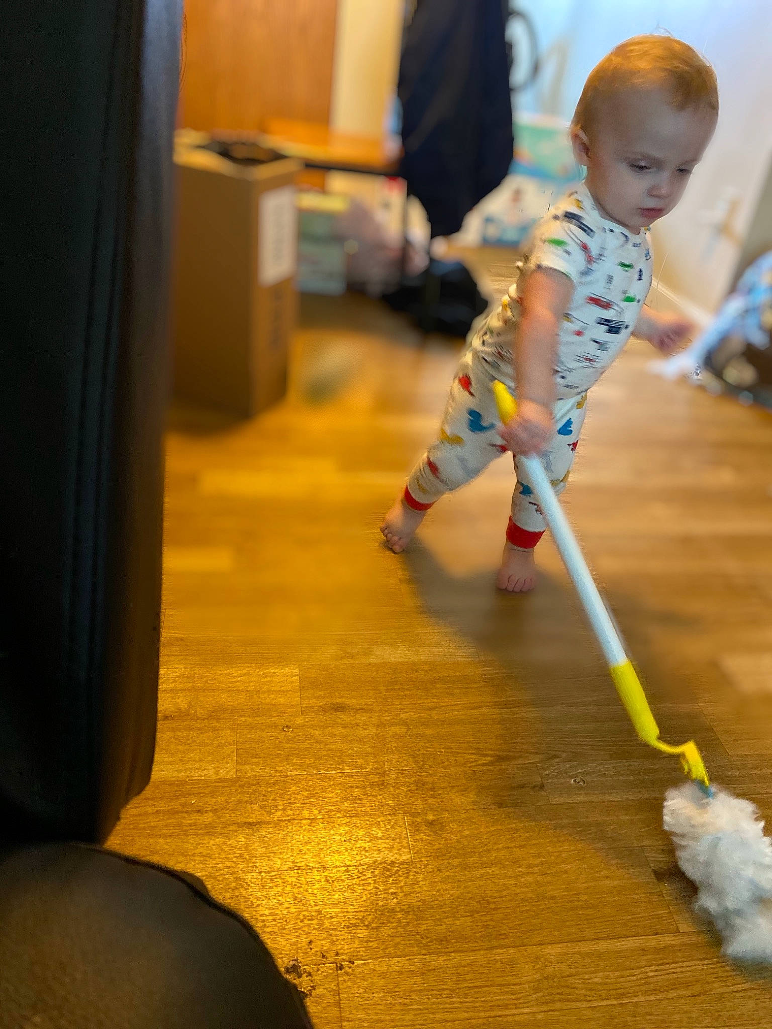 Aspen is registered to the contest to win money with this photo: child, floor, flooring, hardwood, person, play, toddler