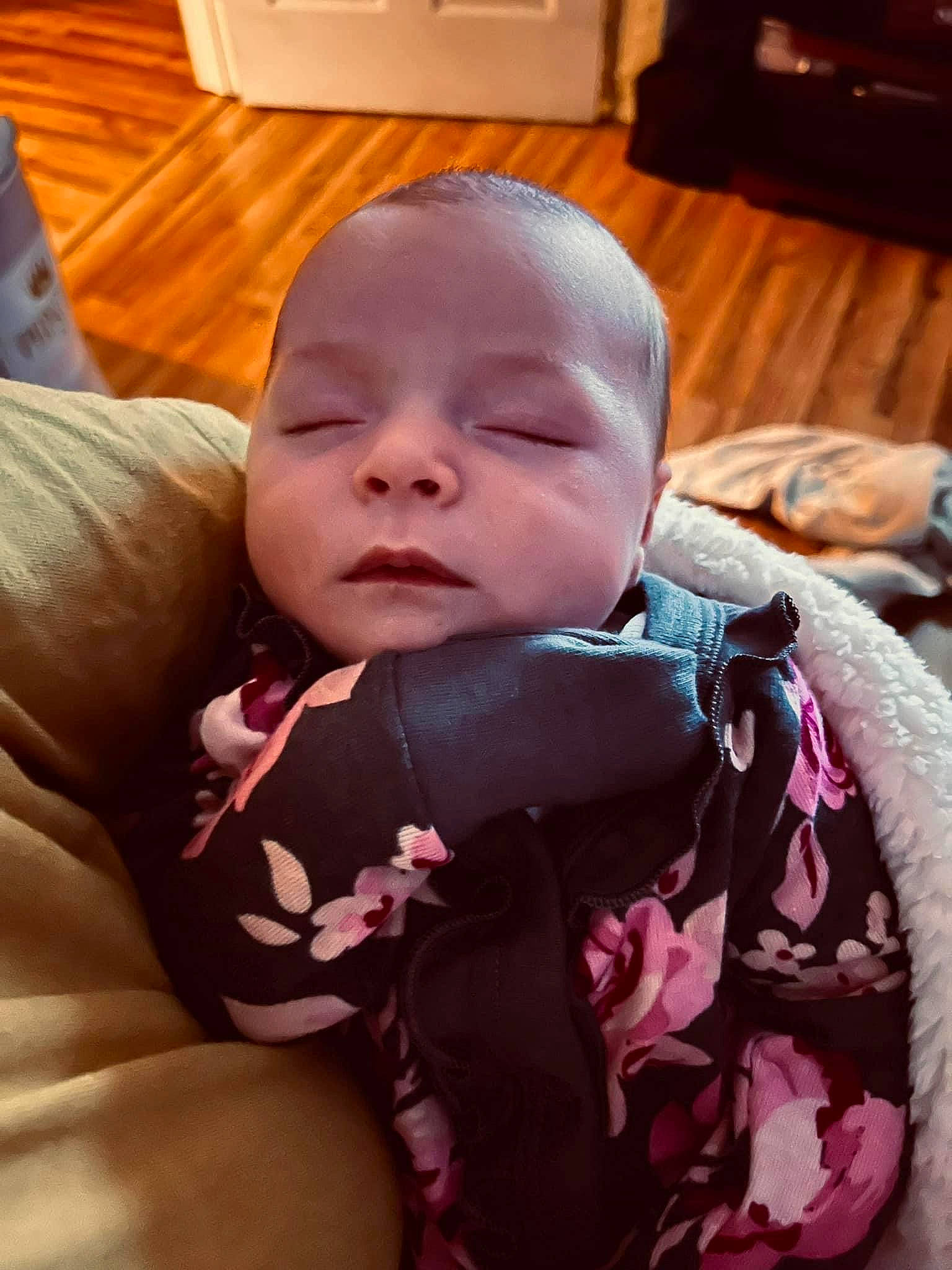 Estella joined the competition — help win amazing prizes! baby, baby_carriage, baby_products, baby_safety, baby_toddler_clothing, cheek, child, comfort, eye, fun, happy, head, human_body, iris, lip, mouth, nose, person, sitting, skin