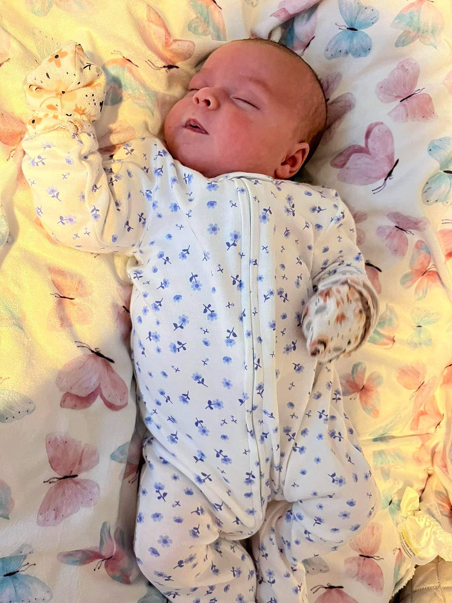 Estella joined the competition — help win amazing prizes! baby, baby_products, baby_safety, baby_sleeping, baby_toddler_clothing, bed_sheet, bedding, bedtime, child, collar, comfort, linens, pattern, person, pink, skin, sleep, sleeve, textile, toddler