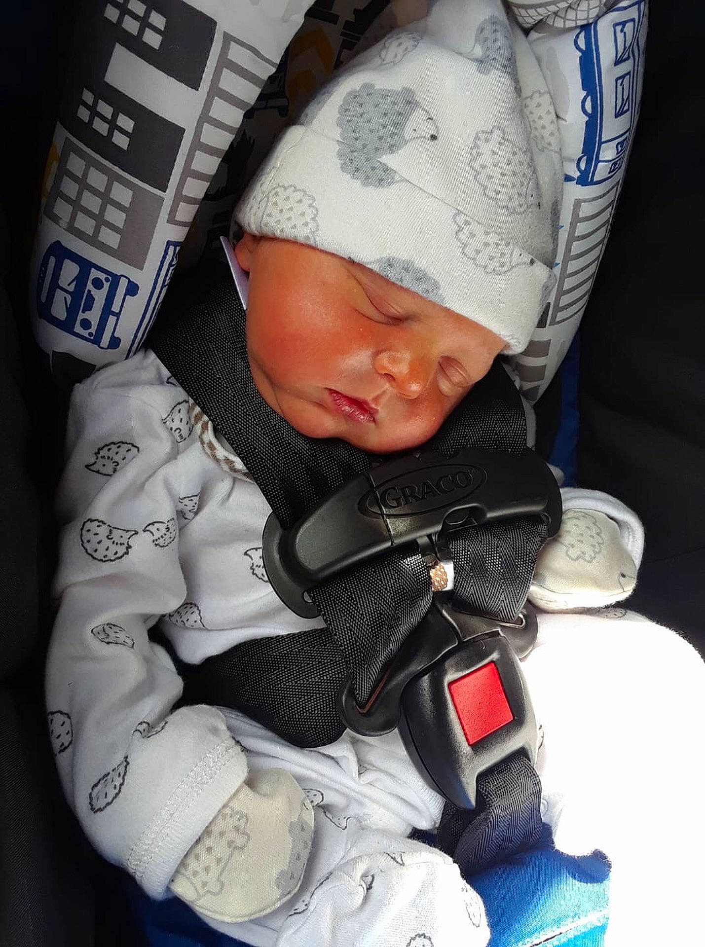 Reid is registered to the contest to win money with this photo: arm, cap, child, headgear, headwear, infant, person, product, toddler