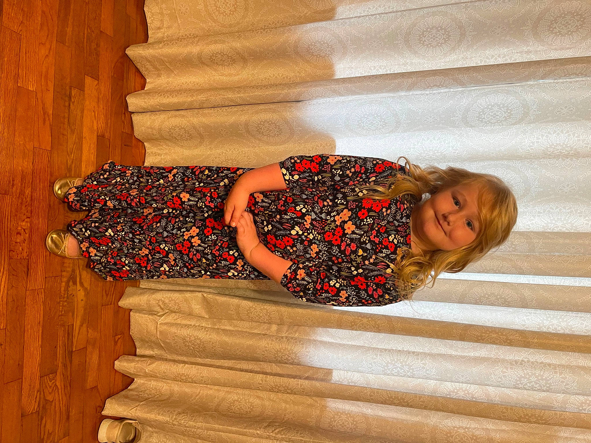 Paisleigh joined the competition — help win amazing prizes! comfort, fashion_design, flooring, fun, happy, hardwood, human_body, human_leg, joy, pattern, person, sleeve, smile, textile, thigh, tints_and_shades, varnish, waist, wood, wood_flooring