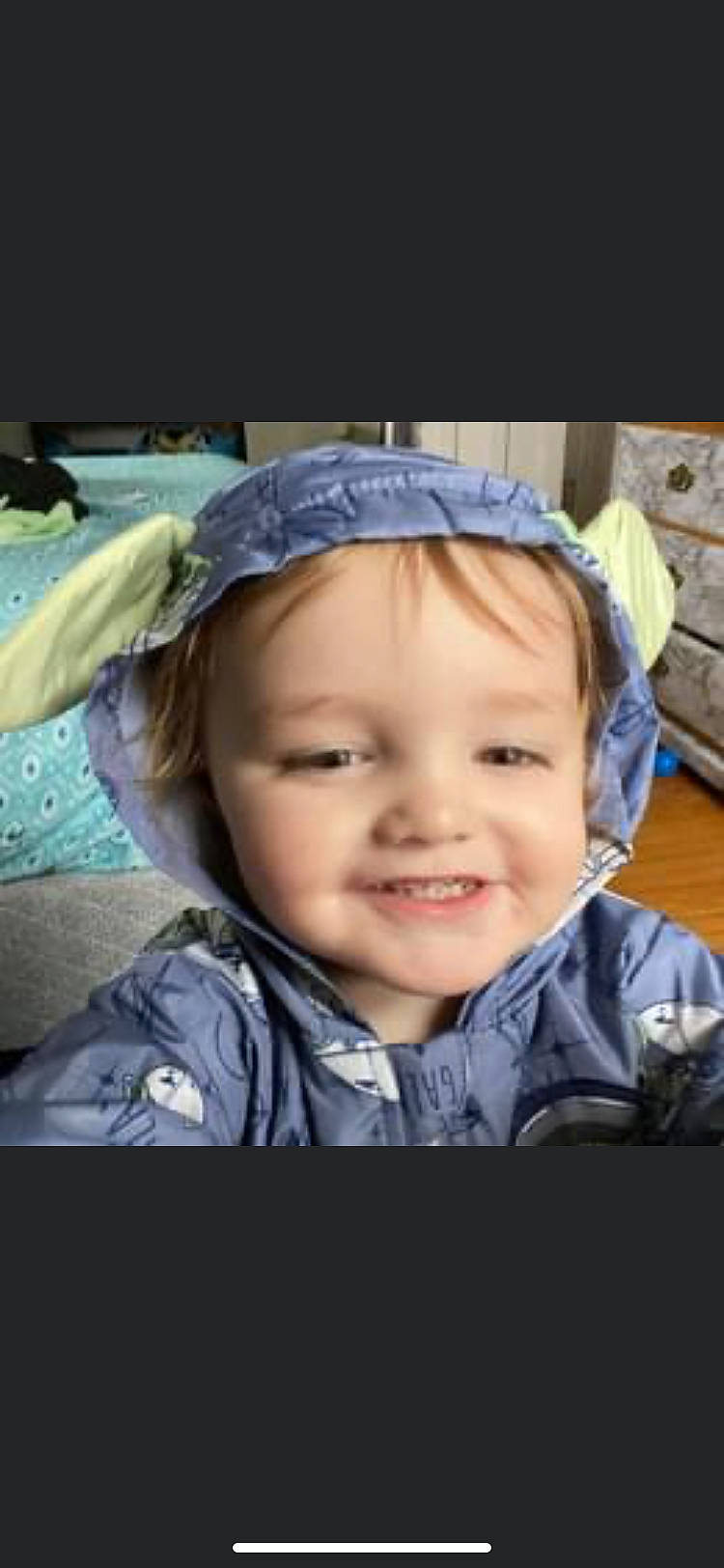 Leon joined the competition — help win amazing prizes! baby, cap, cheek, child, chin, electric_blue, eyebrow, eyelash, face, flash_photography, forehead, happy, headwear, iris, joy, mouth, nose, outerwear, person, purple