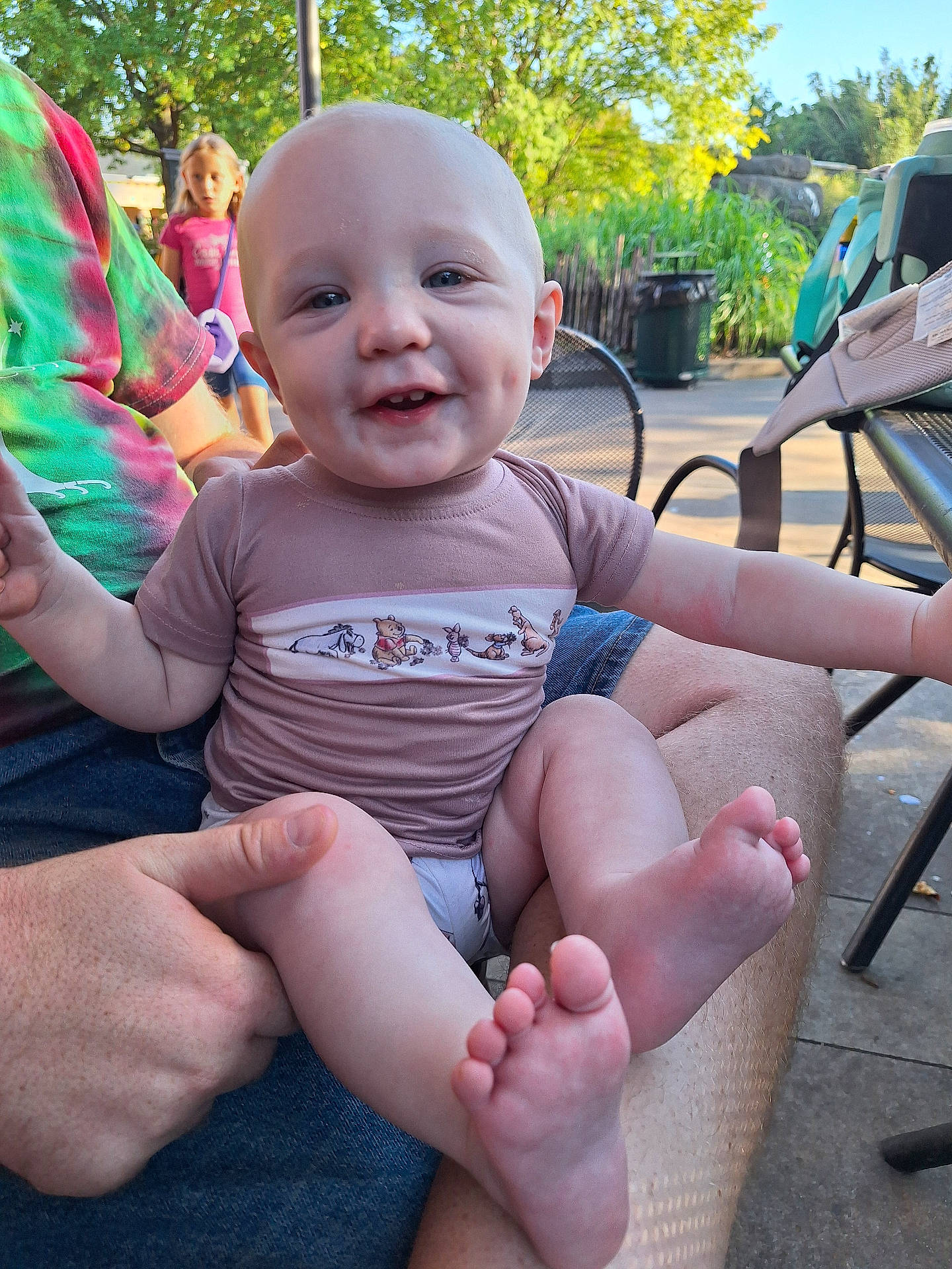 Kaladin joined the competition — help win amazing prizes! baby, barefoot, bodypart, chair, child, clothing, face, female, finger, furniture, girl, grass, hand, head, outdoors, person, photography, plant, portrait, sitting