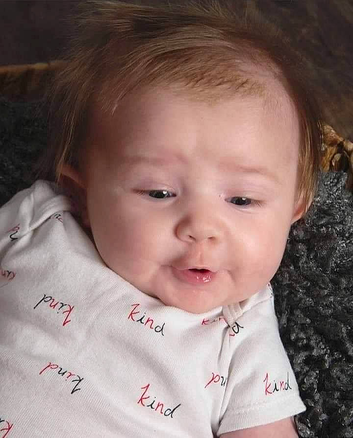 Calliope joined the competition — help win amazing prizes! baby, baby_toddler_clothing, cheek, chin, ear, eye, eyebrow, eyelash, face, forehead, happy, head, iris, lip, mouth, neck, nose, person, skin, sleeve