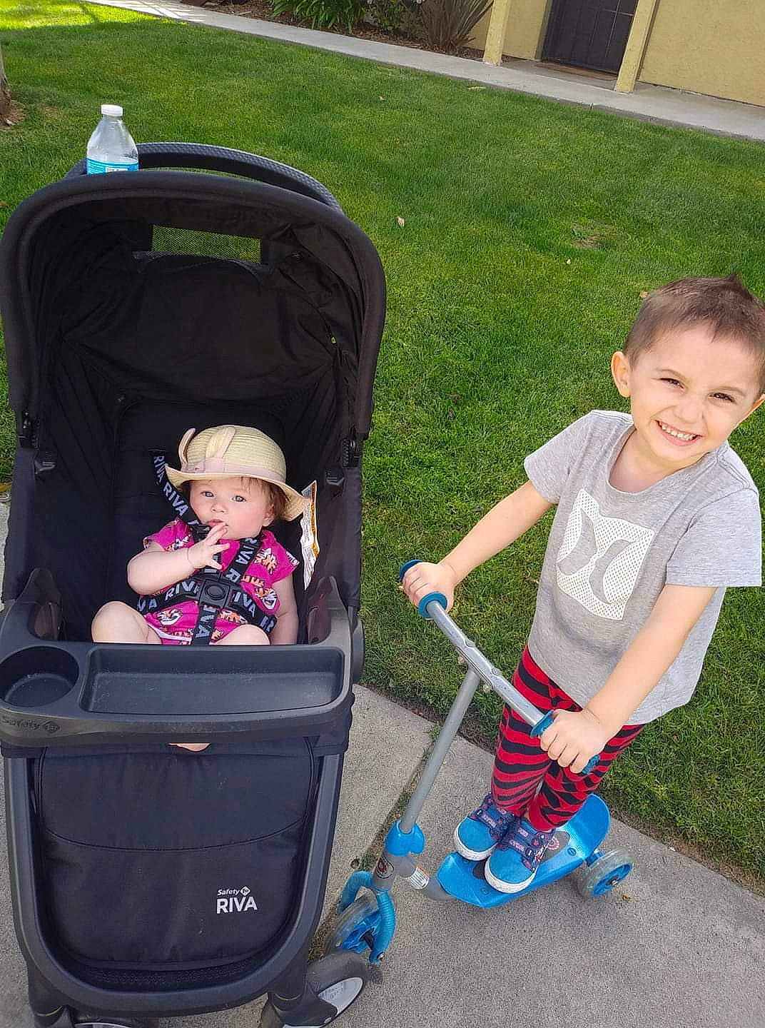 Milli joined the competition — help win amazing prizes! baby_carriage, baby_products, child, diaper_bag, fun, joy, person, pink, plant, play, product, toddler, vacation