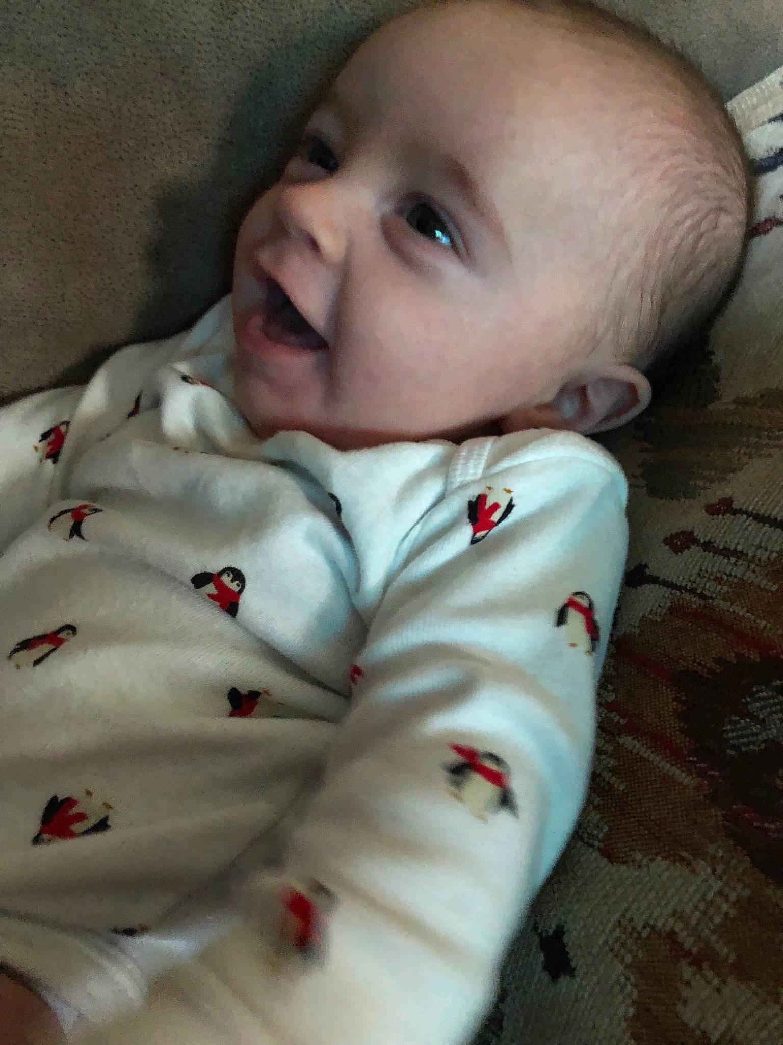 Dustin is registered to the contest to win money with this photo: baby, cheek, child, chin, eye, face, head, lip, mouth, nose, person, skin, toddler