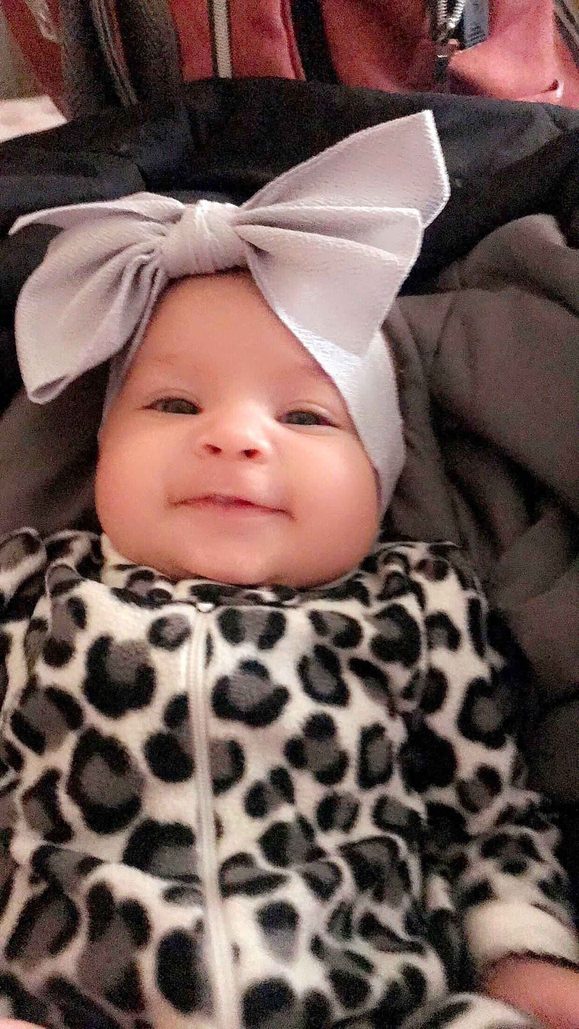 Avalynn joined the competition — help win amazing prizes! baby, baby_toddler_clothing, child, clothing, collar, comfort, eye, face, facial_expression, fashion, happy, head, headwear, jacket, mammal, outerwear, person, skin, sleeve, smile