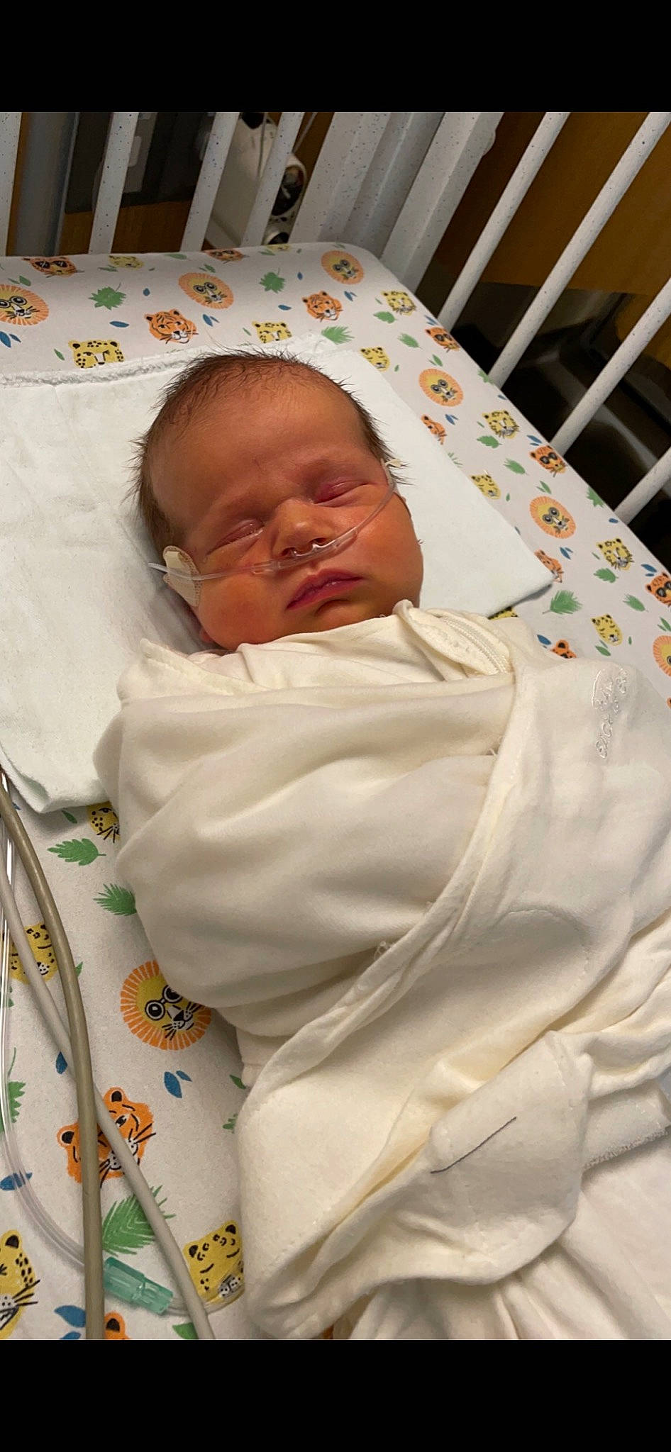 Cyrus joined the competition — help win amazing prizes! baby, baby_products, baby_safety, baby_sleeping, baby_toddler_clothing, bed_sheet, bedding, bedtime, child, childbirth, comfort, event, hospital, infant_bed, linens, nap, person, room, skin, toddler