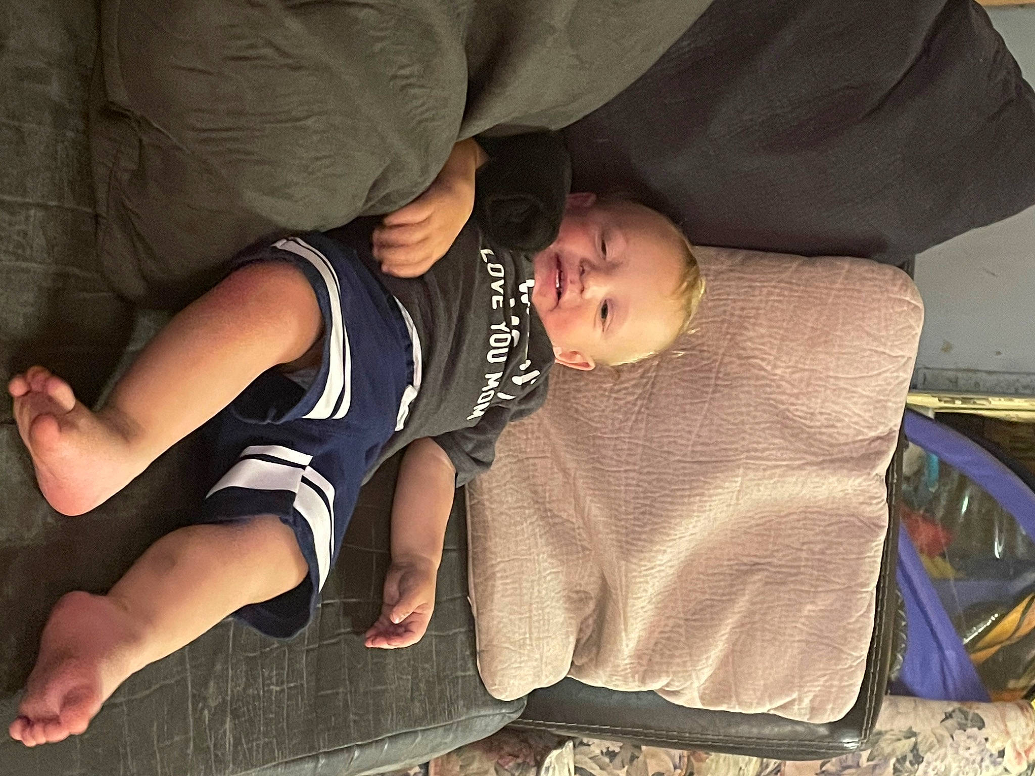 Jkoby joined the competition — help win amazing prizes! baby, barefoot, child, comfort, elbow, flash_photography, foot, fun, happy, human_leg, knee, leg, leisure, mammal, person, shorts, sitting, t_shirt, thigh, toddler