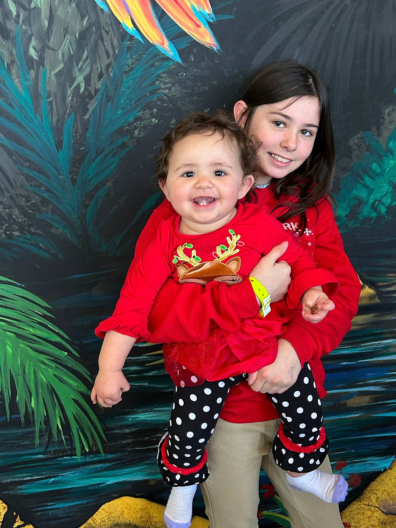 Winter Brant joined the competition — help win amazing prizes! baby_toddler_clothing, beauty, child, event, eye, flash_photography, fun, happy, holiday, joy, leisure, magenta, pattern, people_in_nature, person, pink, red, sleeve, smile, sock