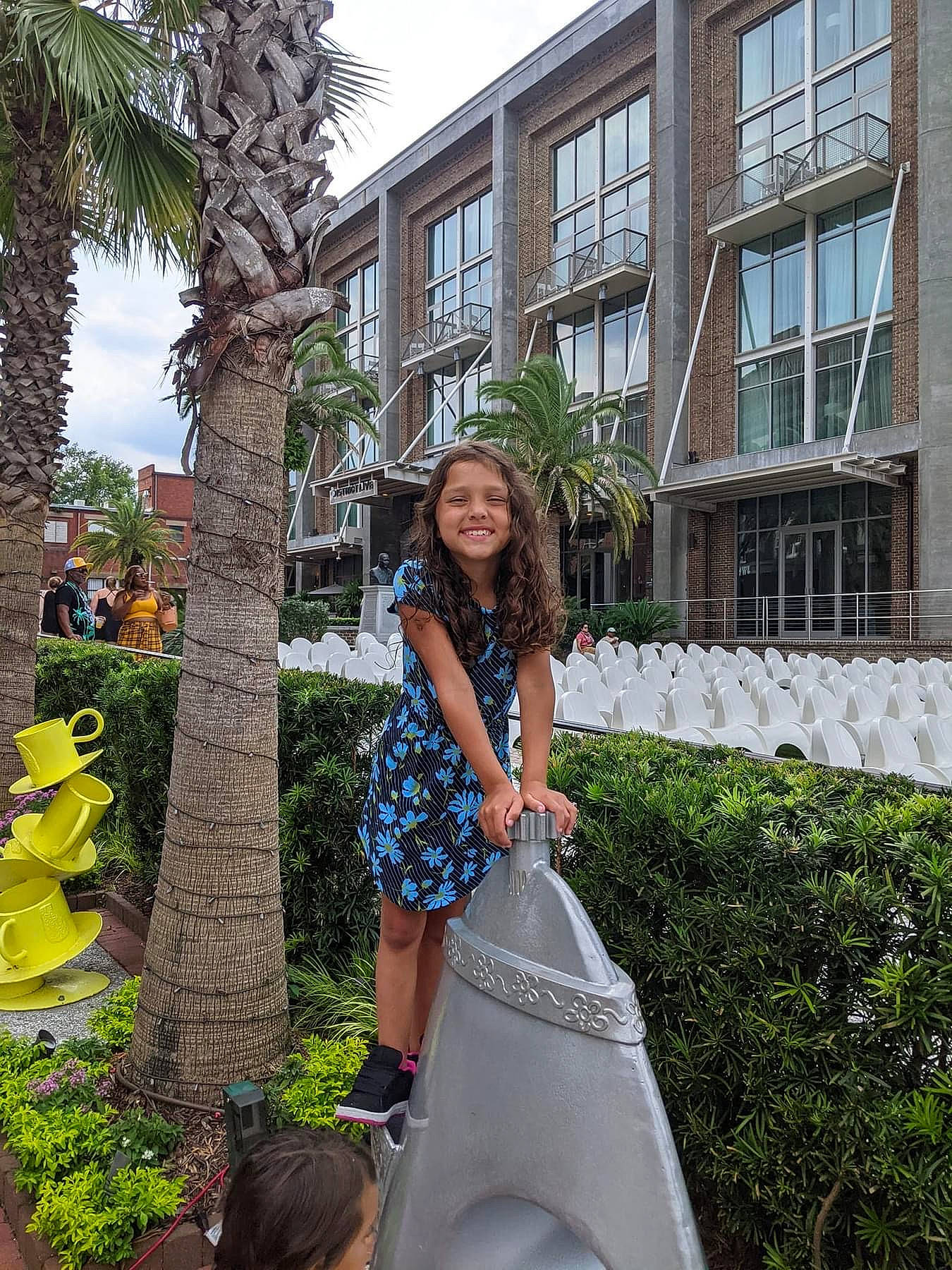 Aria joined the competition — help win amazing prizes! arecales, beauty, botany, building, event, fun, grass, happy, joy, leisure, palm_tree, person, plant, public_space, recreation, sky, smile, travel, tree, trunk