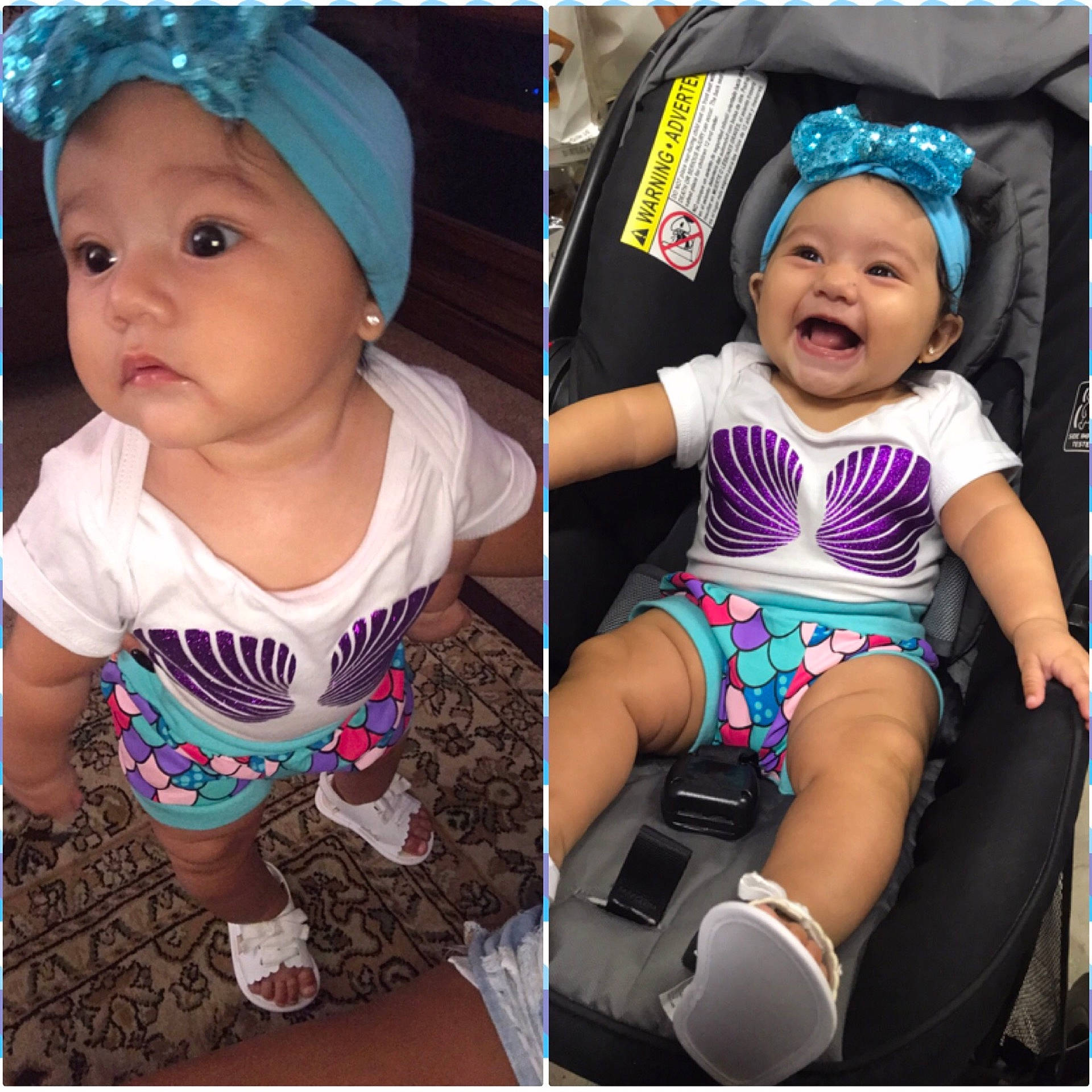 Elyana Mae joined the competition — help win amazing prizes! baby_products, beanie, cap, car_seat, child, cool, day, fashion_accessory, girl, hair_accessory, headgear, infant, person, product, toddler
