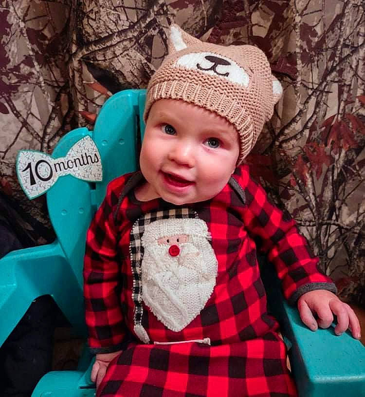 Samual joined the competition — help win amazing prizes! baby_toddler_clothing, cap, clothing, cool, costume_hat, face, facial_expression, happy, headgear, headwear, outerwear, pattern, person, pink, plaid, sleeve, smile, t_shirt, tartan, textile