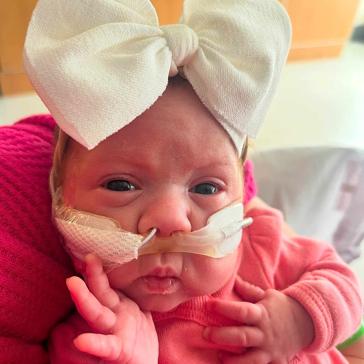 Winsley joined the competition — help win amazing prizes! accessories, baby, bodypart, bonnet, clothing, cushion, face, finger, hand, happy, hat, head, homedecor, knitwear, newborn, person, photography, portrait, smile, sweater
