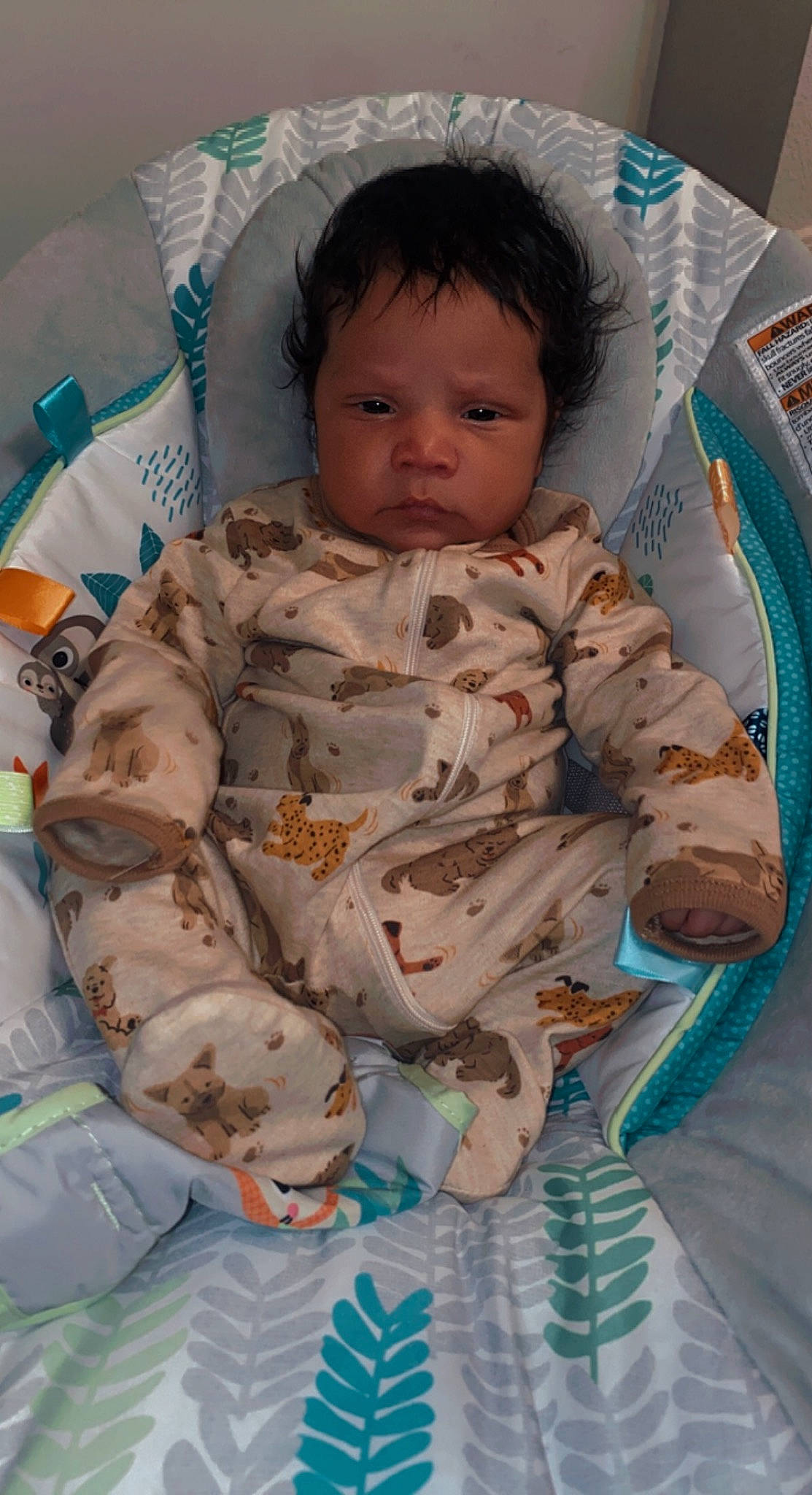 Zyere is registered to the contest to win money with this photo: baby, baby_products, baby_safety, baby_toddler_clothing, bedding, bedtime, child, comfort, cradle, eye, face, head, infant_bed, linens, military_camouflage, pattern, person, skin, sleeve, textile