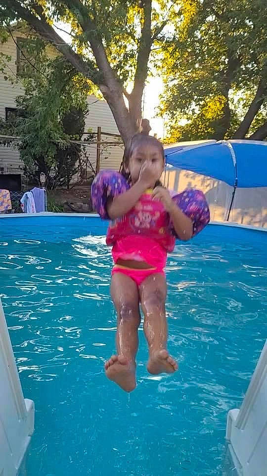 Alilyanna joined the competition — help win amazing prizes! aqua, azure, barefoot, beauty, child, event, fun, games, happy, leisure, leisure_centre, magenta, nonbuilding_structure, person, pink, play, recreation, swimming_pool, toddler, tree