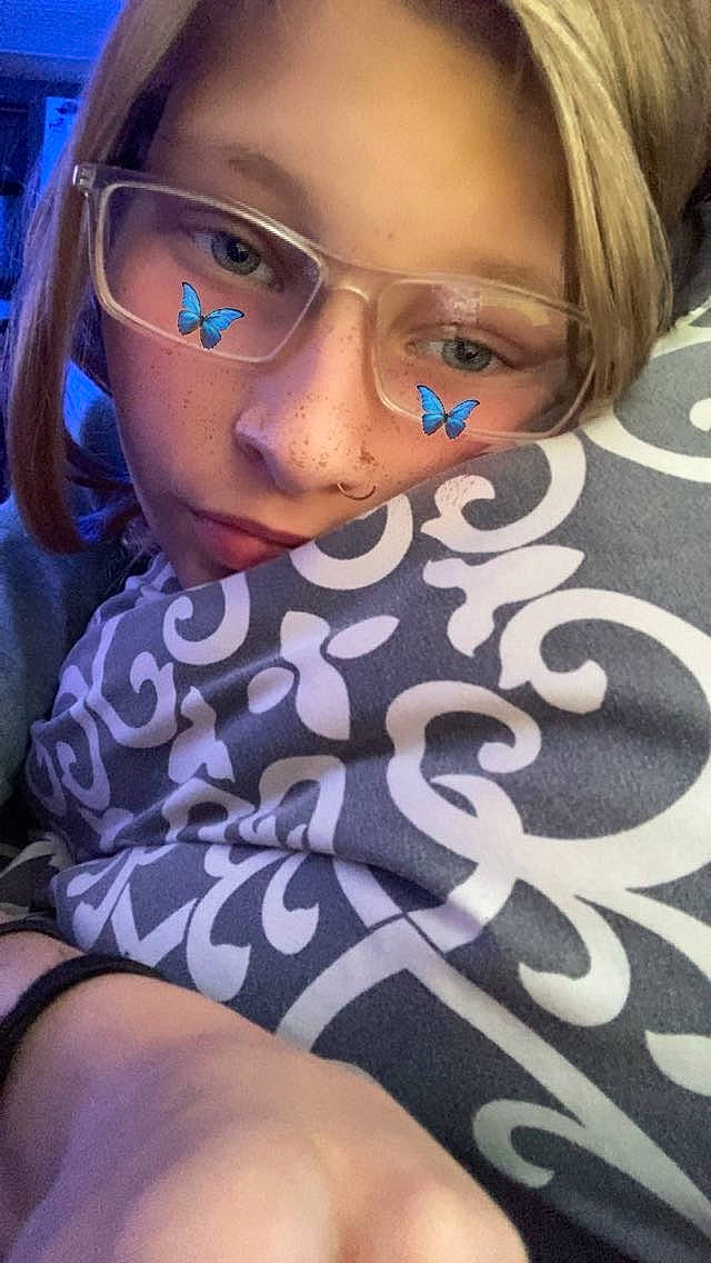 Peyton joined the competition — help win amazing prizes! blue, cheek, eye, eyebrow, eyelash, face, facial_expression, forehead, glasses, hair, hairstyle, head, human, lip, mouth, nose, organ, person, shoulder, skin