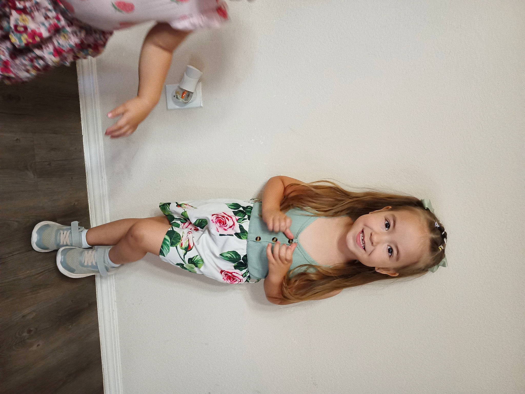 Isla joined the competition — help win amazing prizes! arm, comfort, dress, elbow, fashion_design, finger, hand, happy, human_leg, joint, joy, knee, leg, long_hair, person, sleeve, smile, thigh, trunk, waist