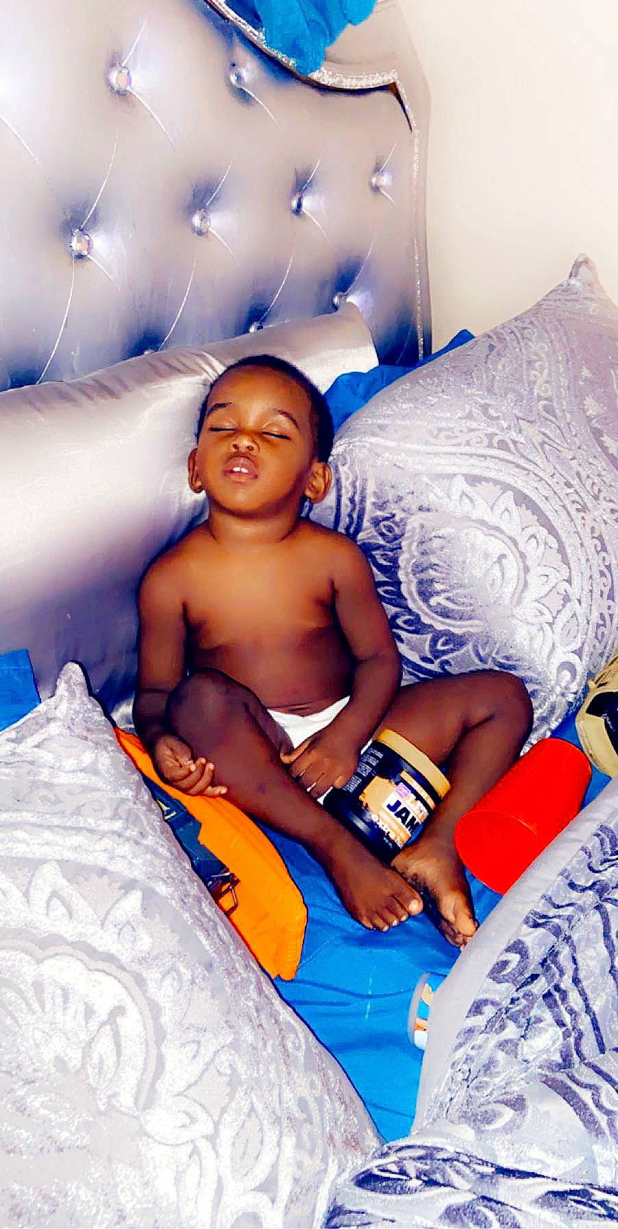 Grayson joined the competition — help win amazing prizes! abdomen, baby, barechested, chair, chest, child, comfort, elbow, event, foot, fun, happy, human_body, human_leg, leisure, person, sitting, thigh, thumb, toddler