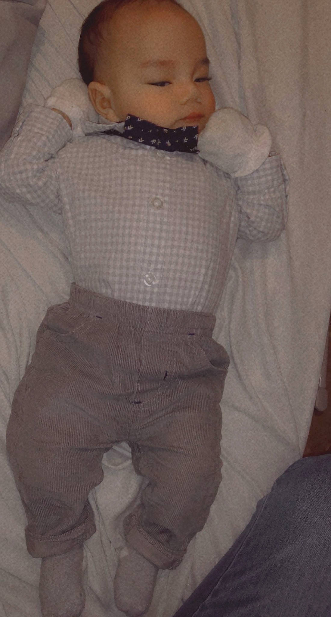 Josue joined the competition — help win amazing prizes! baby_toddler_clothing, chest, comfort, dress_shirt, elbow, eye, eyelash, face, gesture, hair, head, headgear, human_body, leg, neck, person, shoulder, sleeve, toddler, trunk