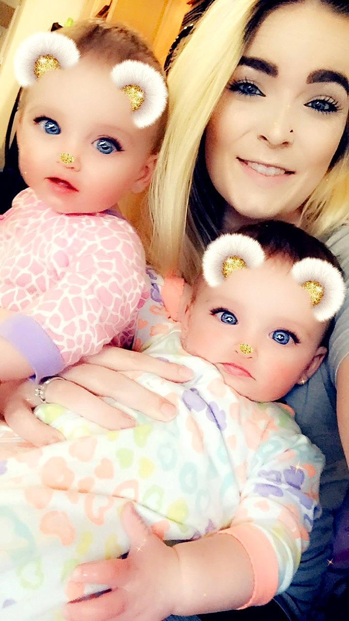 Lily joined the competition — help win amazing prizes! barbie, brown_hair, cheek, child, doll, eye, eyelash, face, fawn, head, iris, joy, person, pink, sibling, skin, toddler, toy