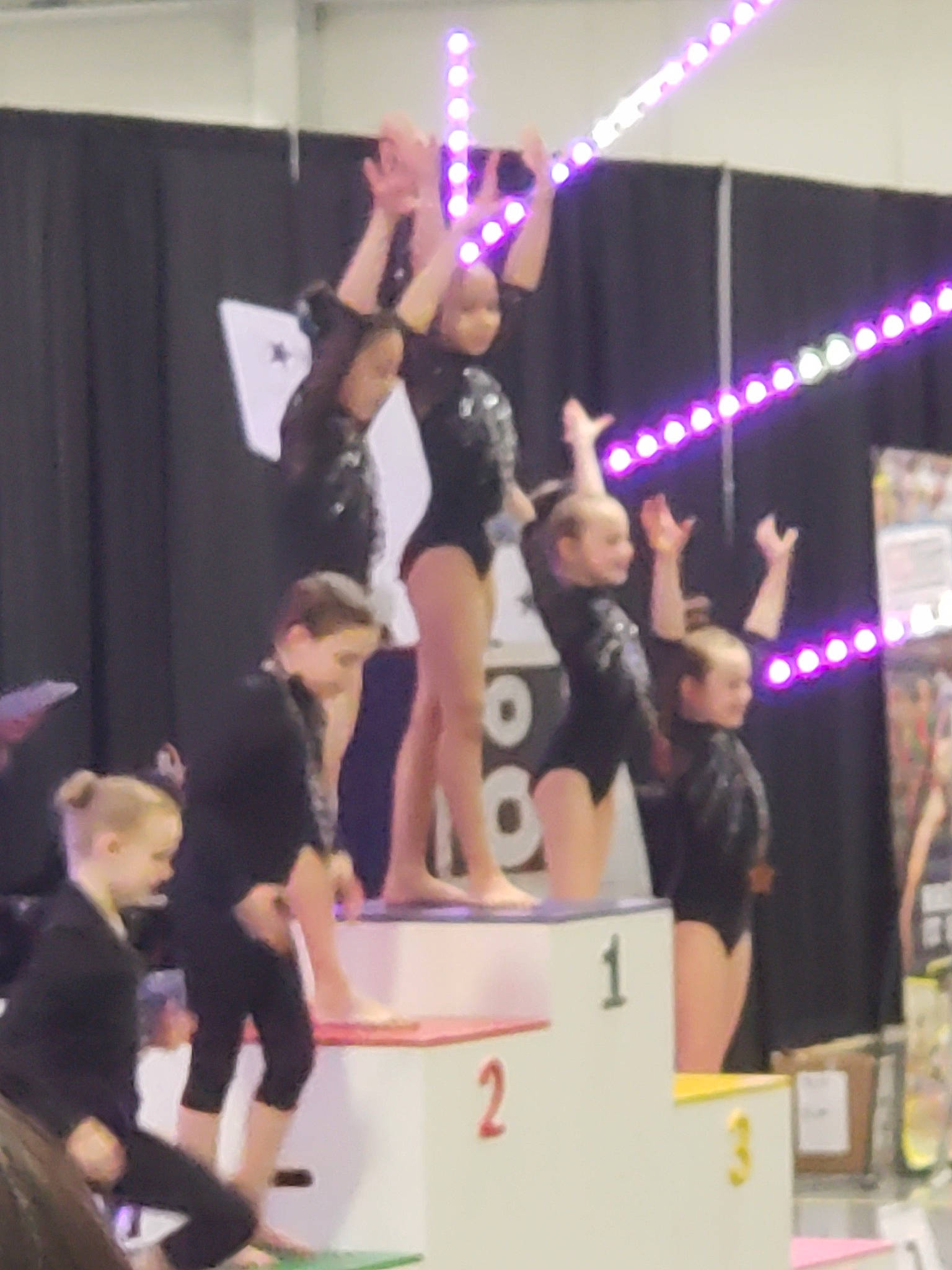 Hailie joined the competition — help win amazing prizes! blurred, competition, crowd, dancer, event, performance, performance_art, performing_arts, person, stage