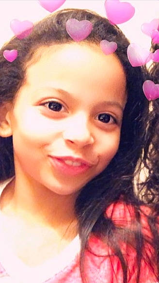 Hailie joined the competition — help win amazing prizes! beauty, black_hair, cheek, child, chin, ear, eye, eyebrow, face, forehead, fun, hair, hairstyle, head, lip, nose, person, pink, selfie, skin