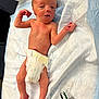 Dale joined the competition — help win amazing prizes! newborn, baby, diaper, hospital, medical_equipment, bed, sheet, skin, infant, lying_down, small, arm, legs, feet, head, expression, healthcare, clinic, human, patient