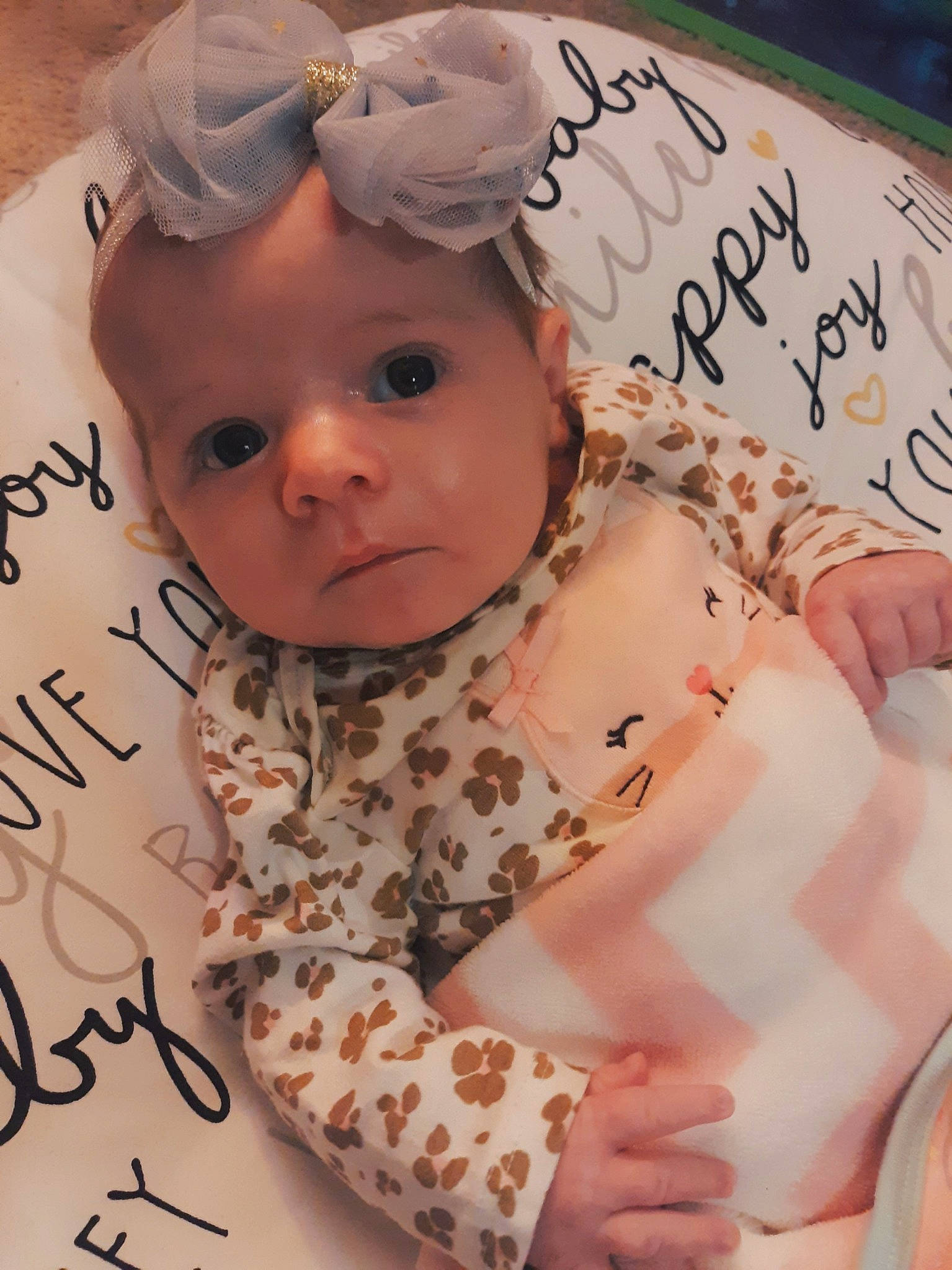 Khloe joined the competition — help win amazing prizes! baby, baby_toddler_clothing, cheek, child, hair_accessory, headband, person, toddler