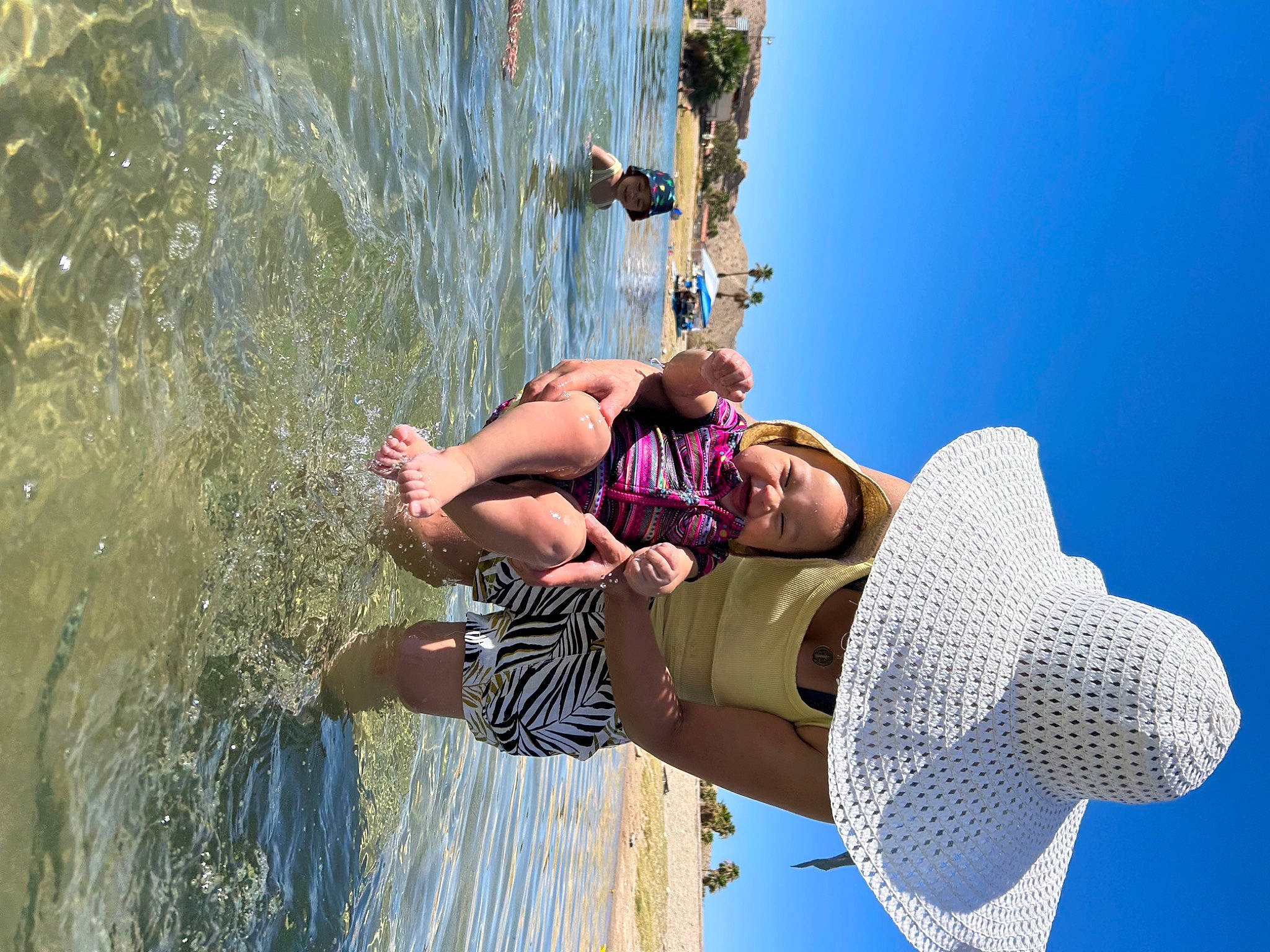 Amaiyah joined the competition — help win amazing prizes! adventure, arm, boats_and_boating_equipment_and_supplies, elbow, extreme_sport, fun, happy, hat, headwear, knee, lake, leisure, person, recreation, shorts, sky, smile, sports, thigh, travel